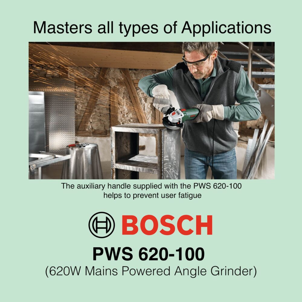 Bosch PWS 620-100 - Corded Angle Grinder