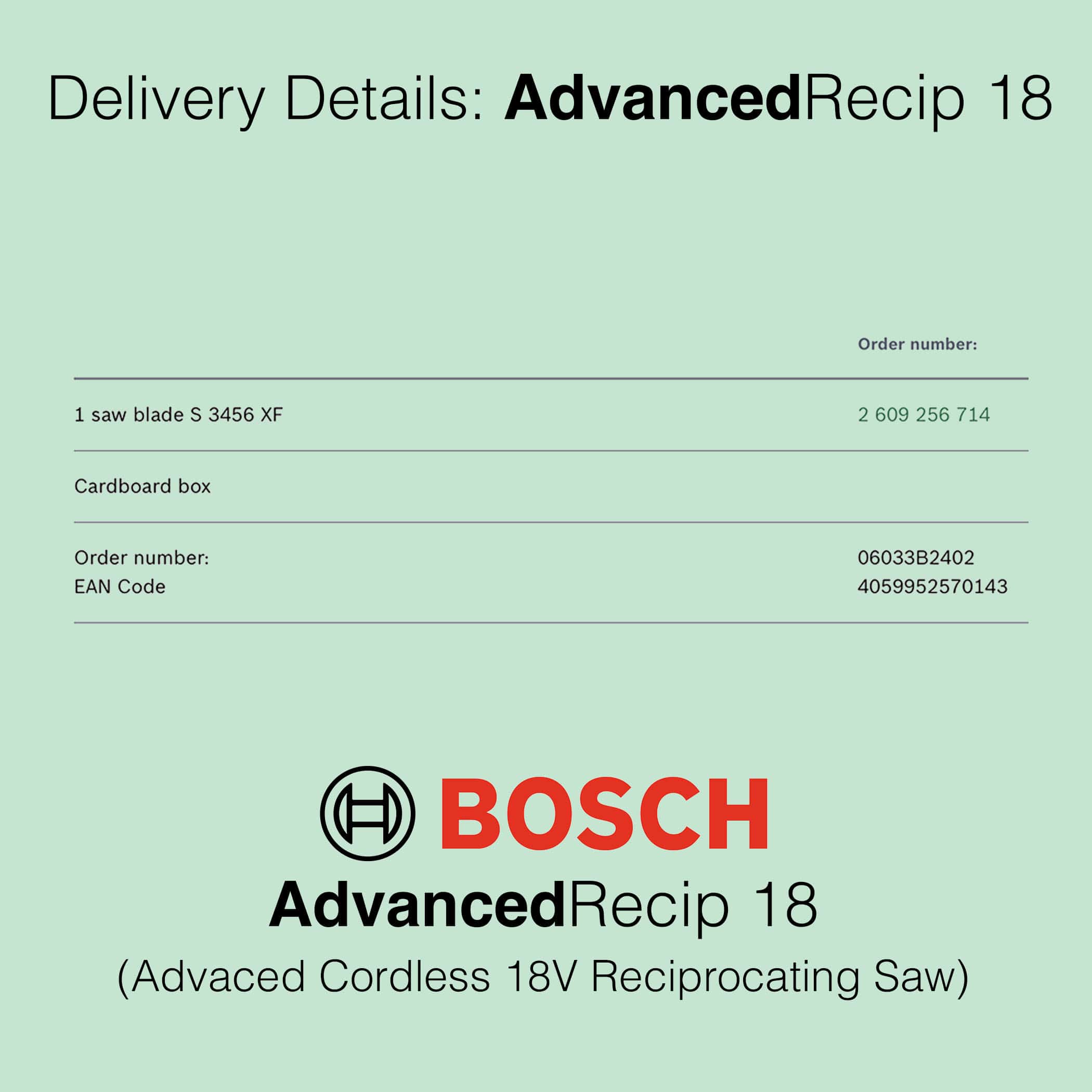 Bosch AdvancedRecip 18 - Cordless Reciprocating Saw - Image 12