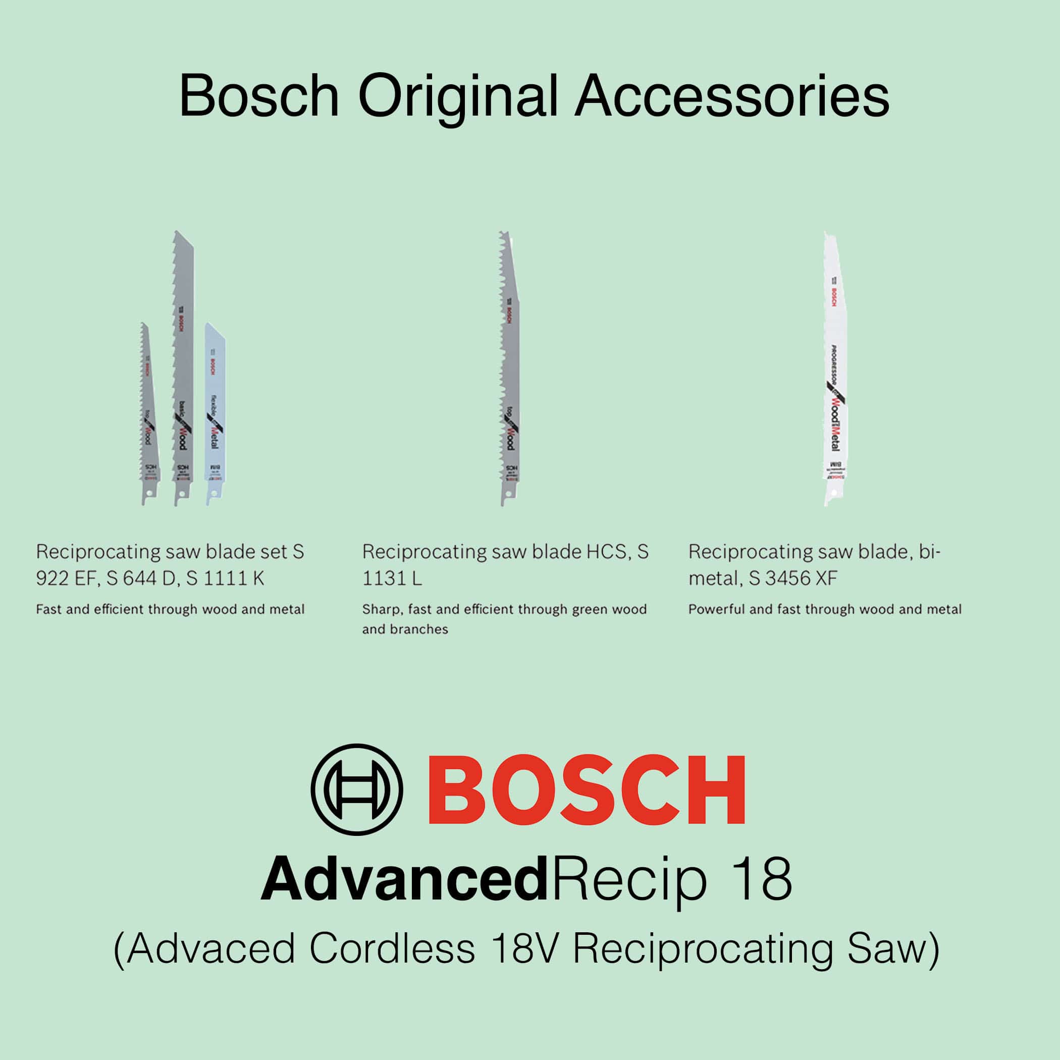 Bosch AdvancedRecip 18 - Cordless Reciprocating Saw - Image 13