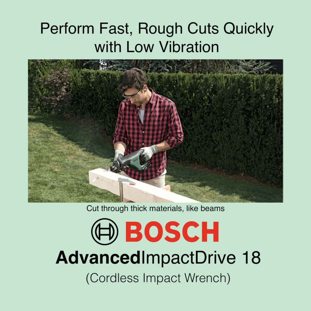 Bosch AdvancedRecip 18 - Cordless Reciprocating Saw