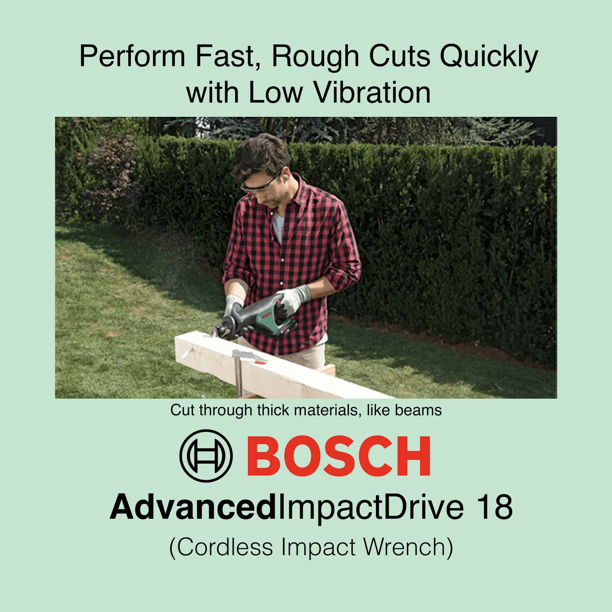 Bosch AdvancedRecip 18 - Cordless Reciprocating Saw - Image 6