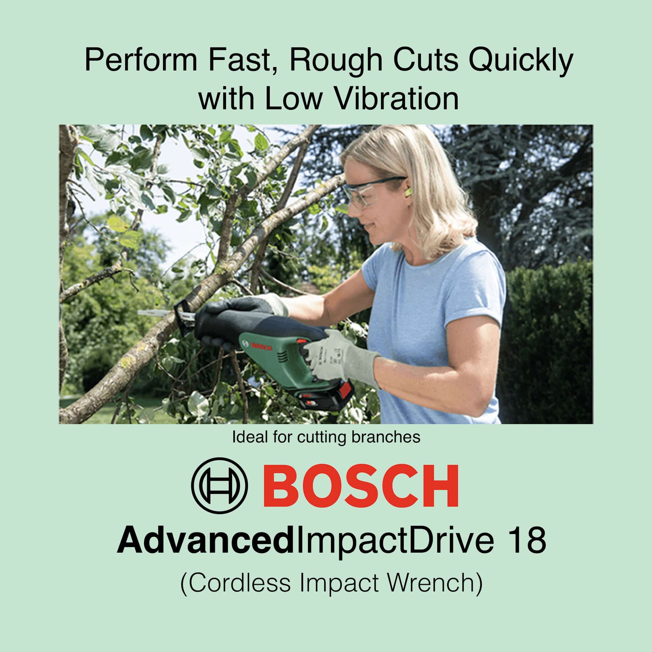 Bosch AdvancedRecip 18 - Cordless Reciprocating Saw - Image 4
