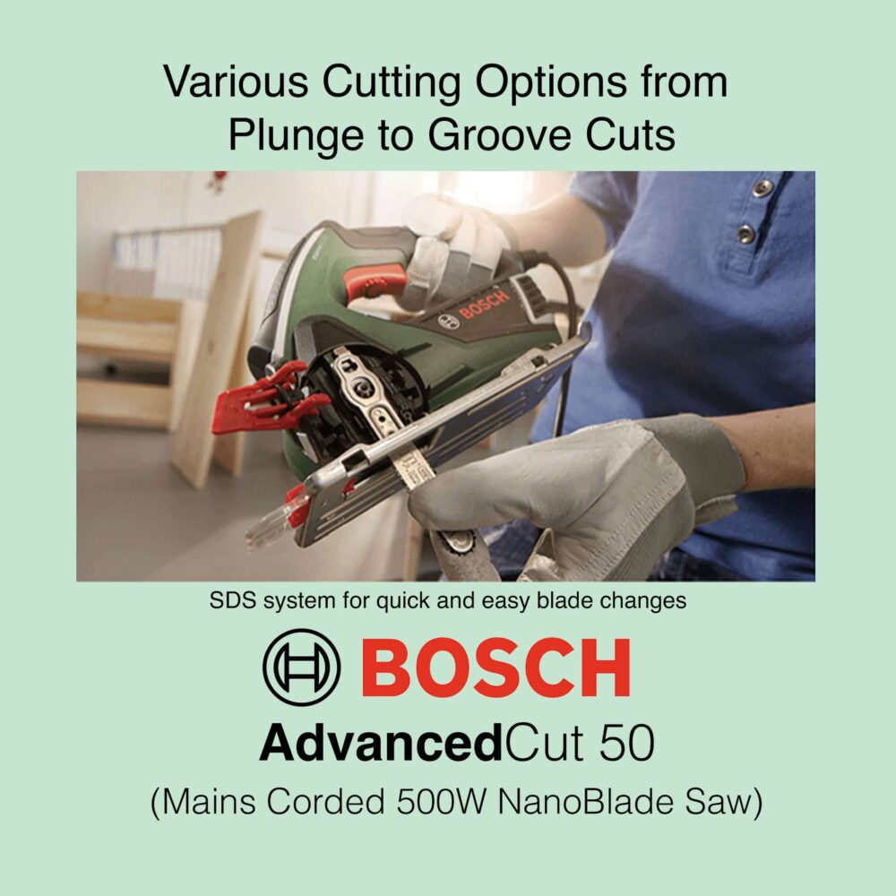 Bosch AdvancedCut 50 - Corded nanoBlade Saw