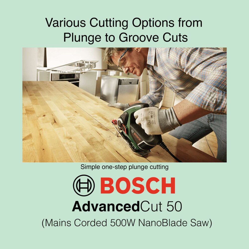 Bosch AdvancedCut 50 - Corded nanoBlade Saw