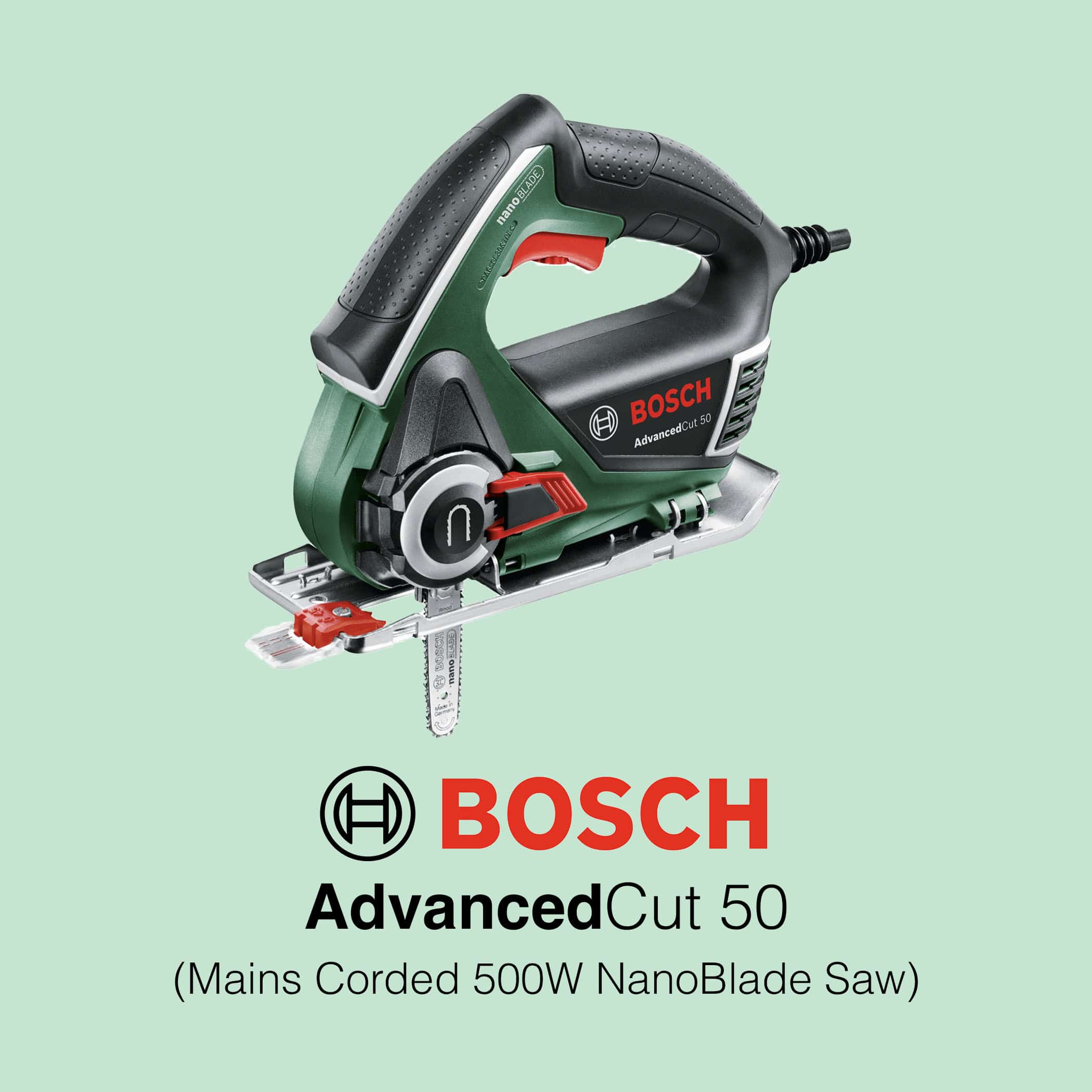 Bosch AdvancedCut 50 - Corded nanoBlade Saw - Image 2