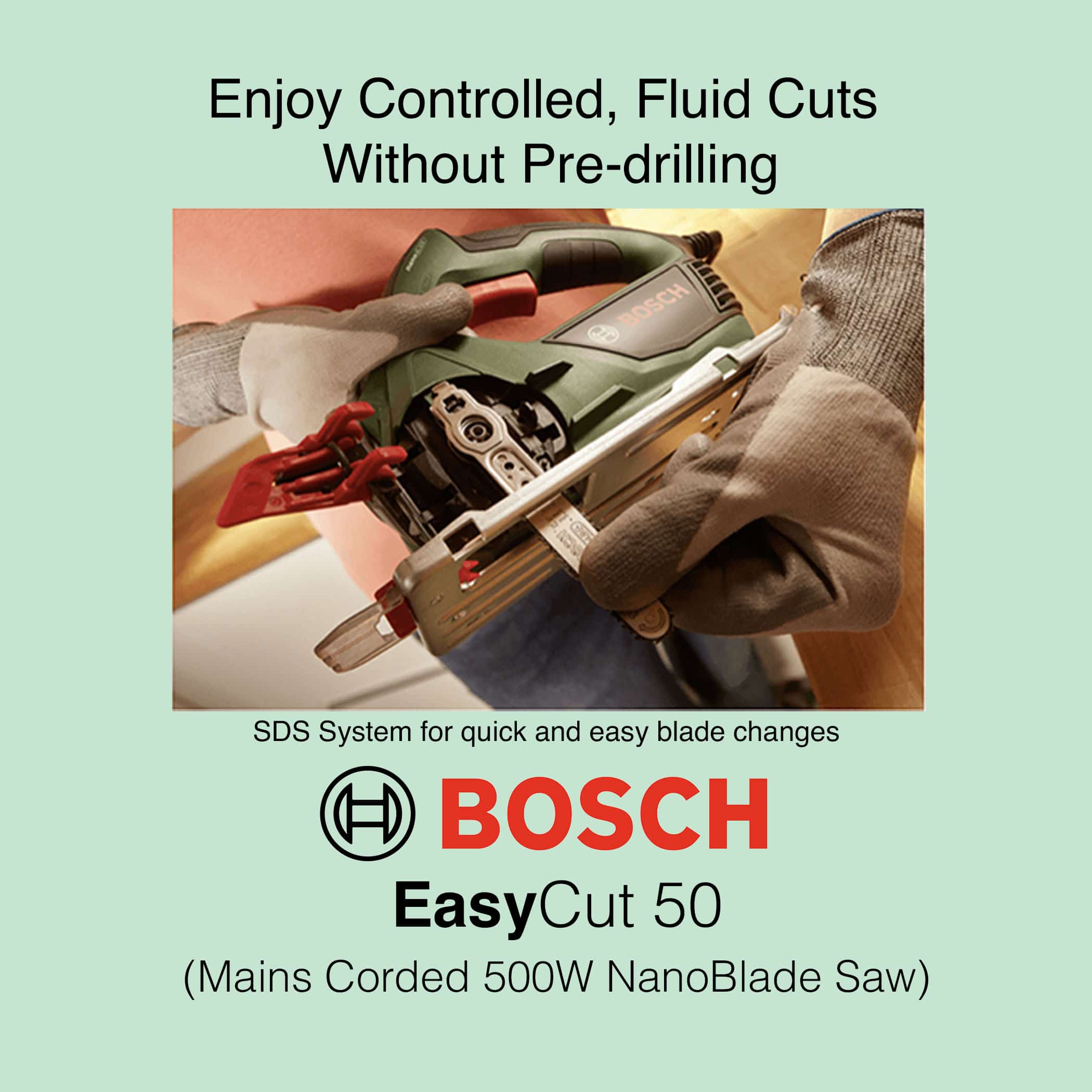 Bosch EasyCut 50 - Corded nanoBlade Saw - Image 8