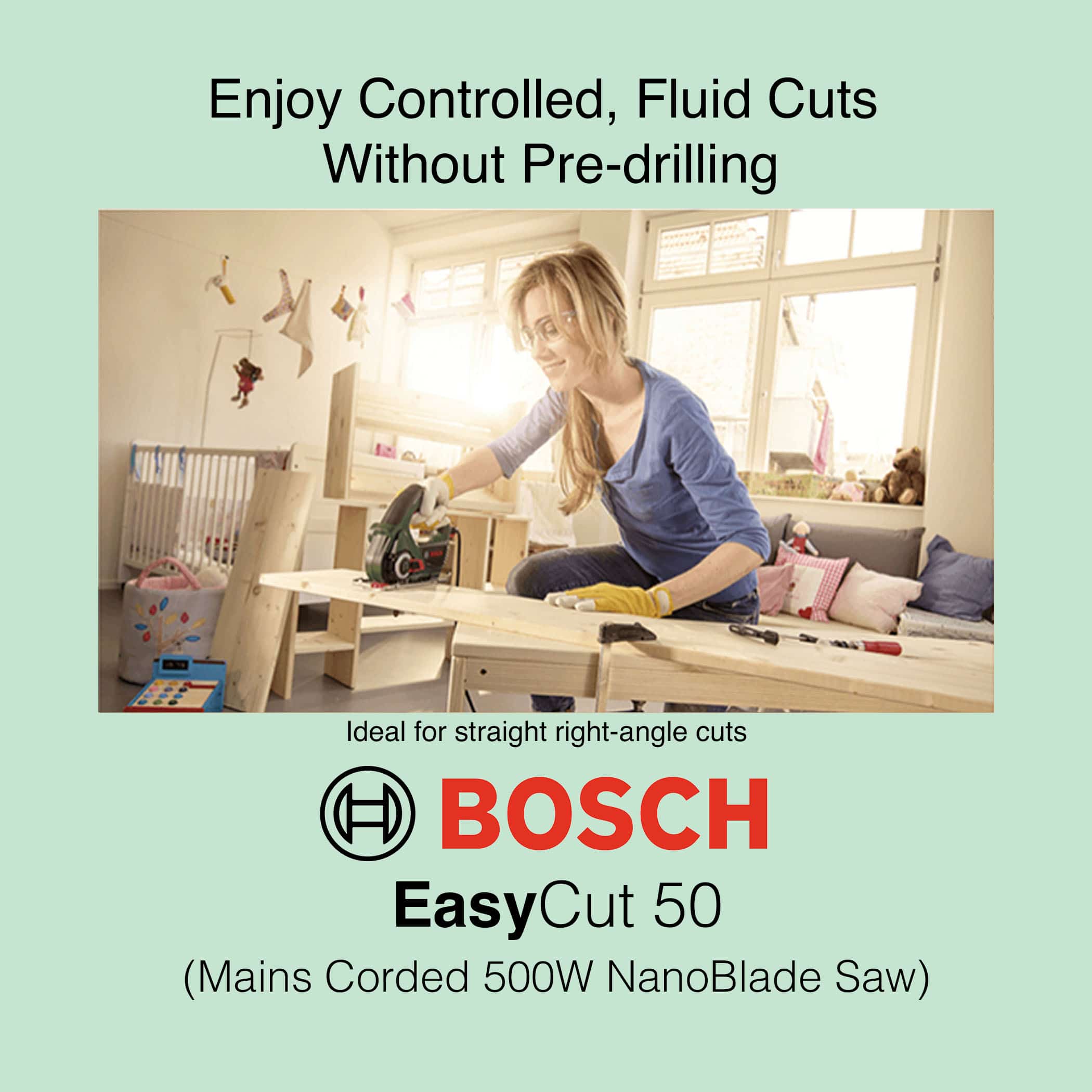 Bosch EasyCut 50 - Corded nanoBlade Saw - Image 7