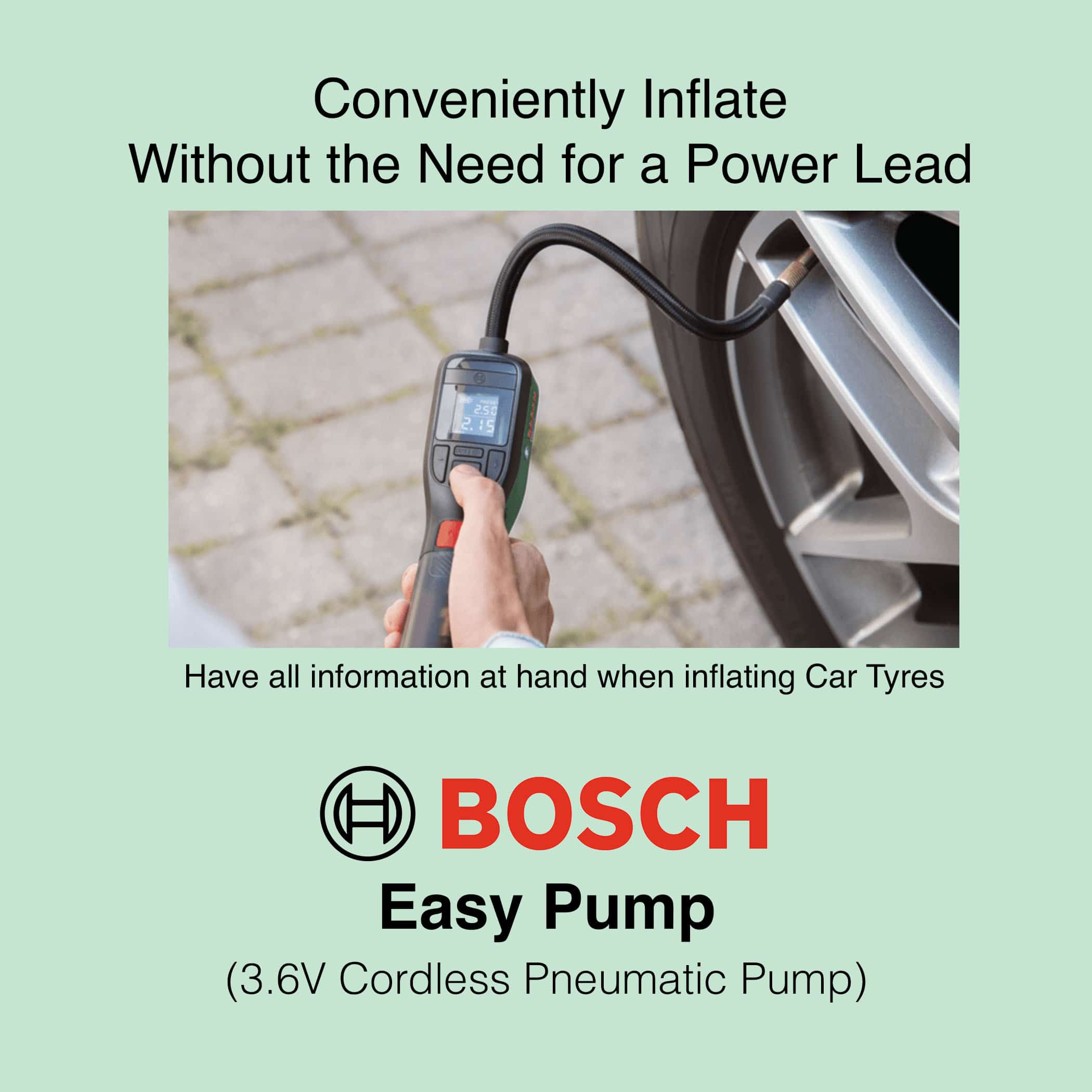 Bosch EasyPump - Cordless Pneumatic Pump - Image 4