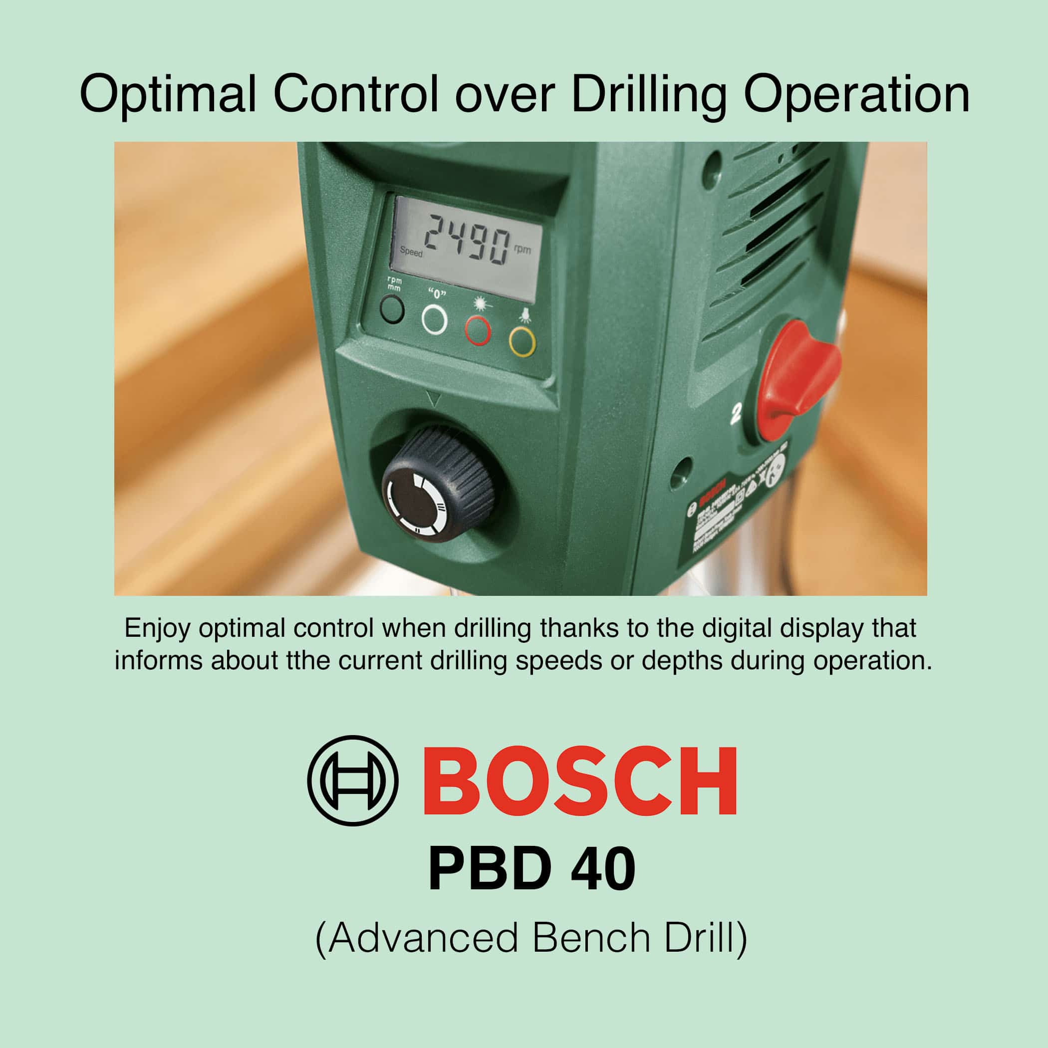 Bosch PBD 40 - Bench Drill - Image 3