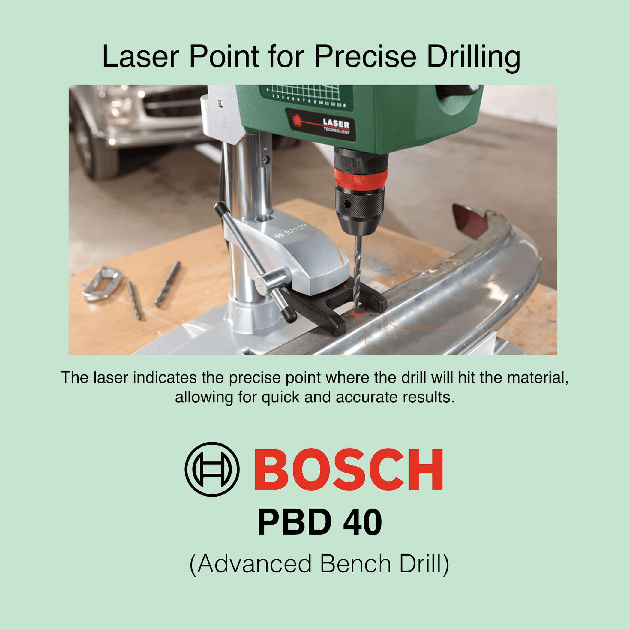 Bosch PBD 40 - Bench Drill - Image 6