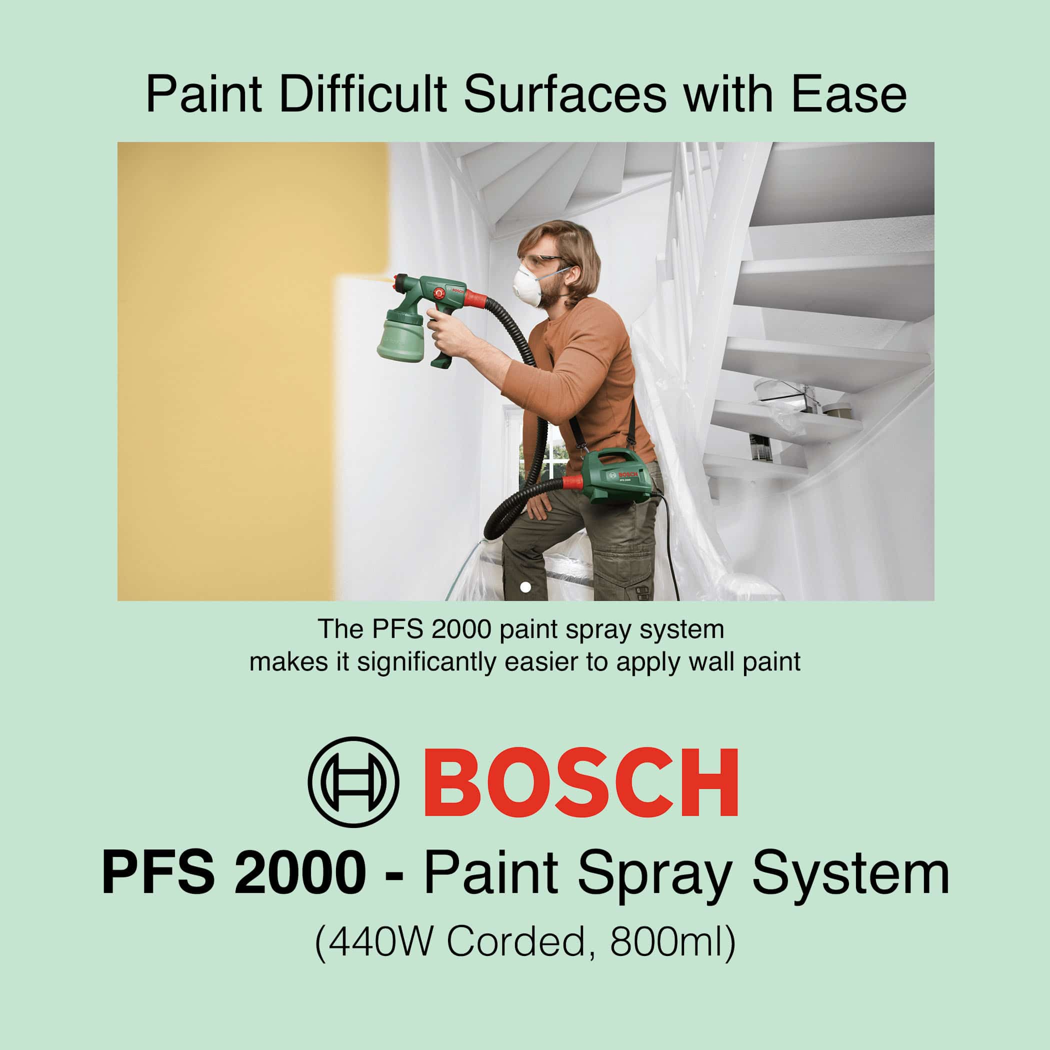 Bosch PFS 2000 - Paint Sprayer - Image 3