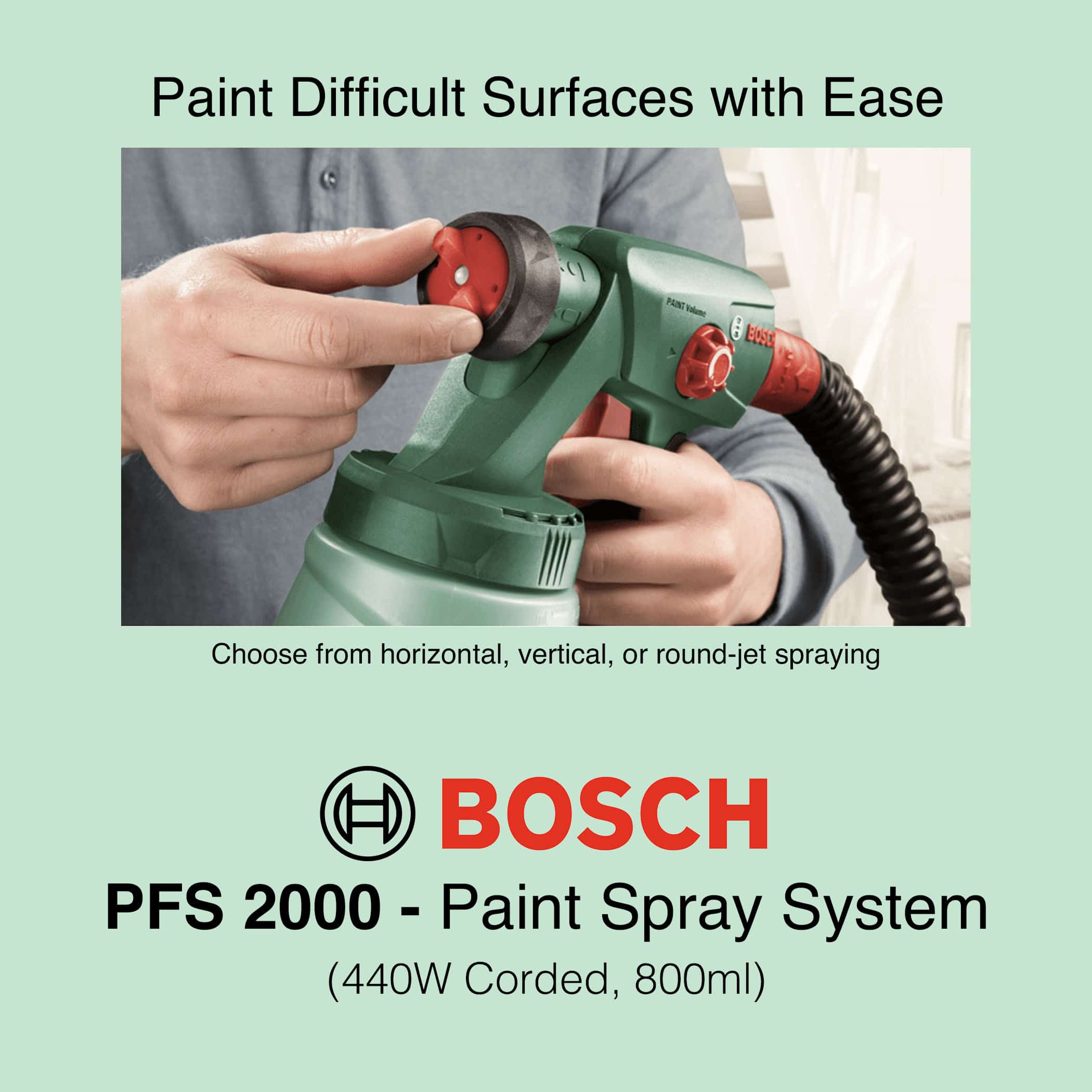 Bosch PFS 2000 - Paint Sprayer - Image 10