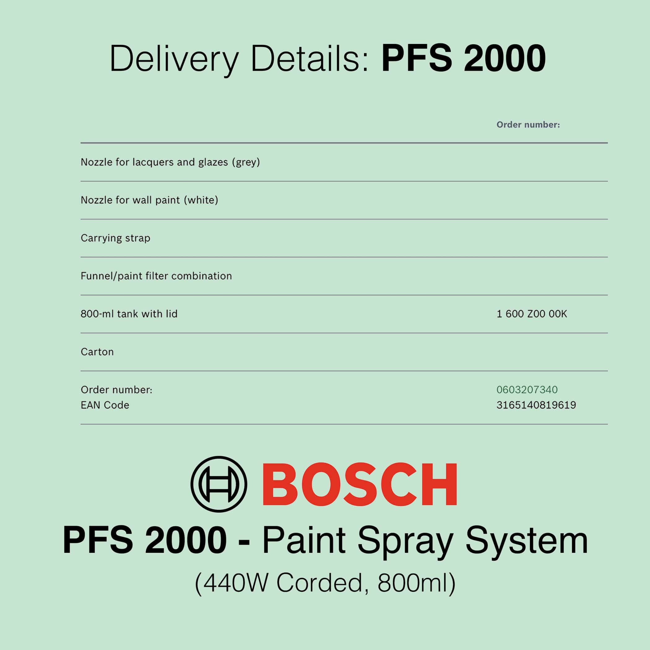 Bosch PFS 2000 - Paint Sprayer - Image 14
