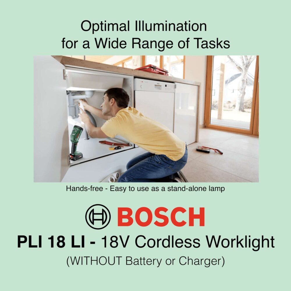 Bosch PLI 18 LI 18V Cordless Worklight