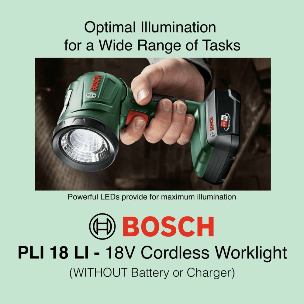 Bosch PLI 18 LI 18V Cordless Worklight