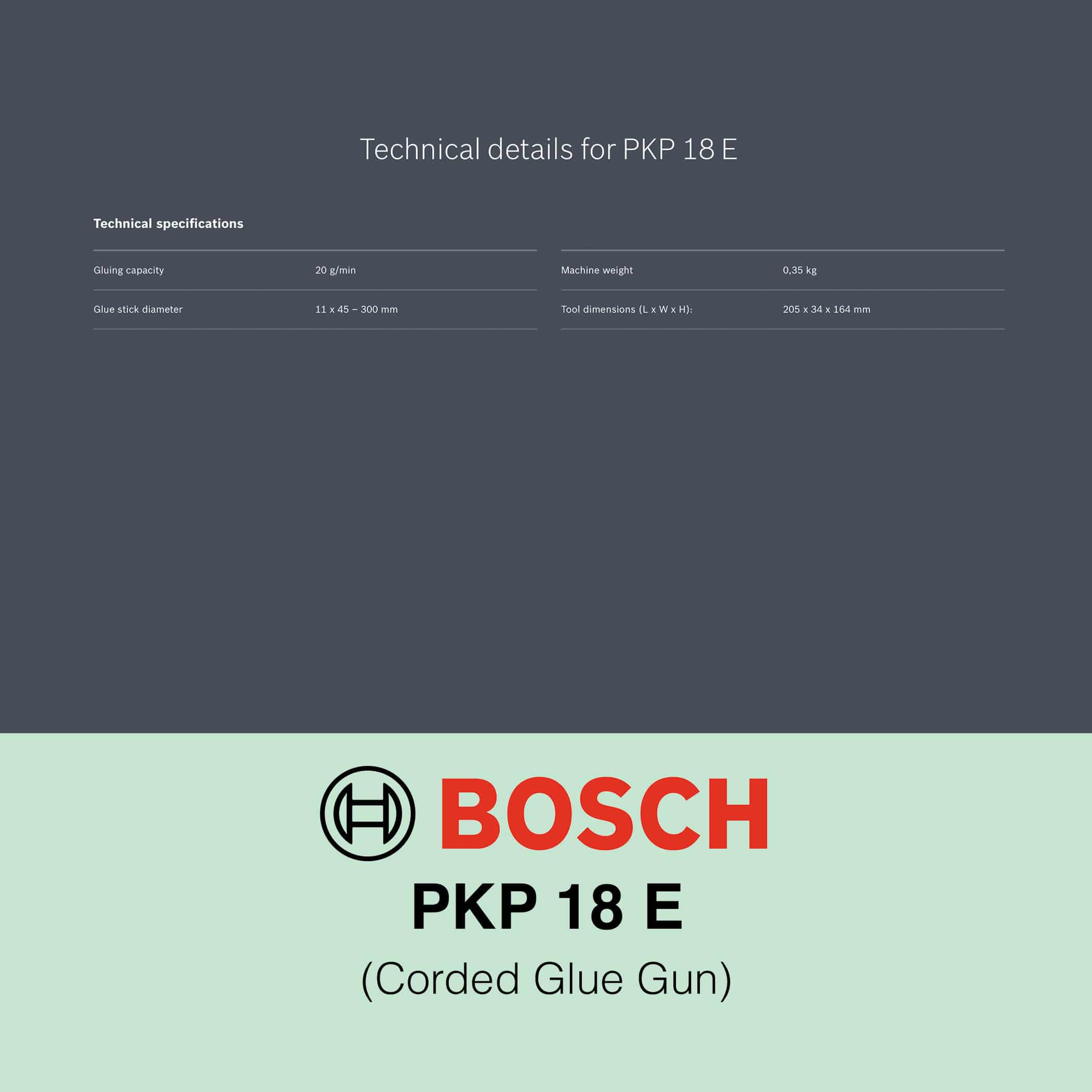 Bosch PKP 18 E Corded Glue Gun - Image 7