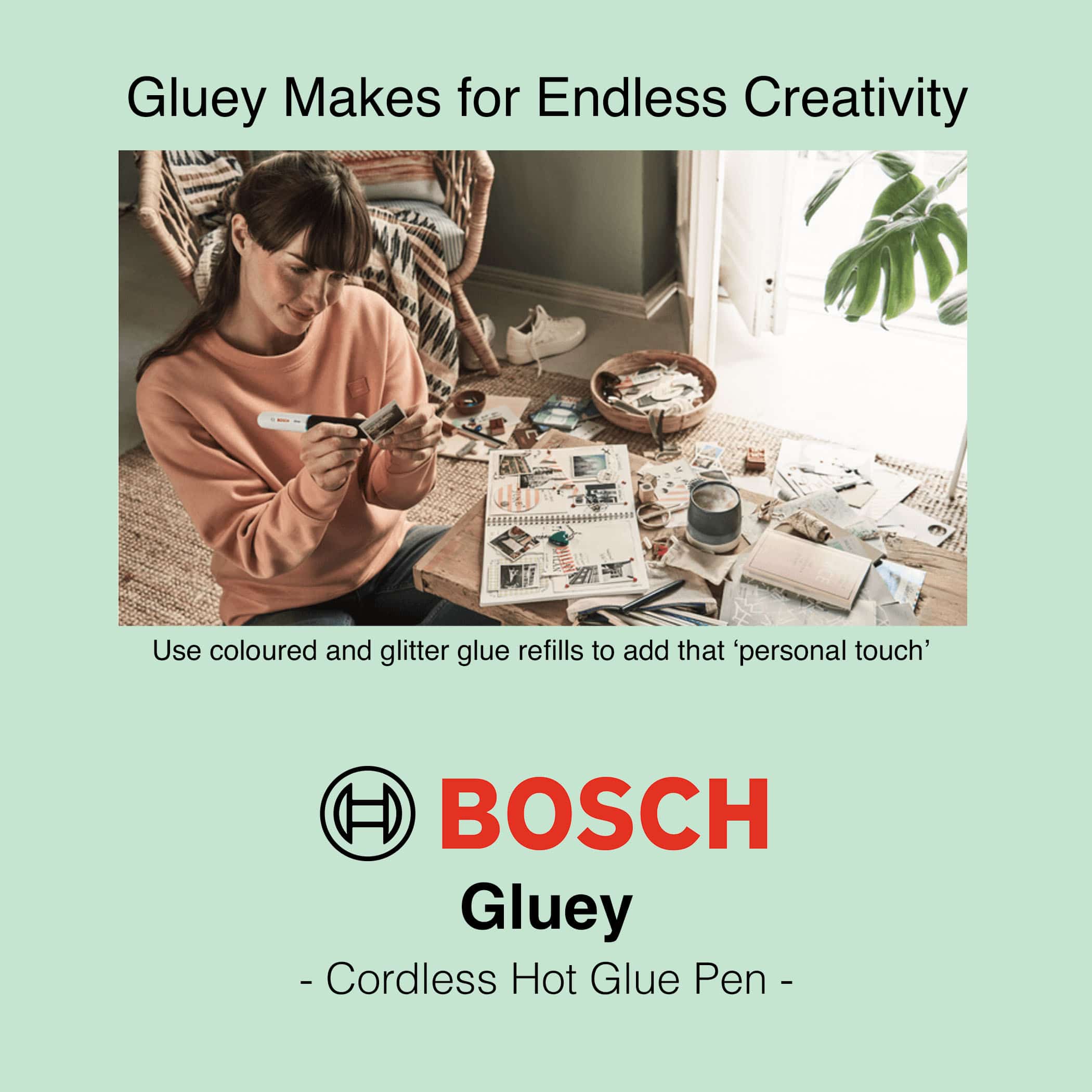 Bosch Gluey Cordless Hot Glue Pen - Image 13