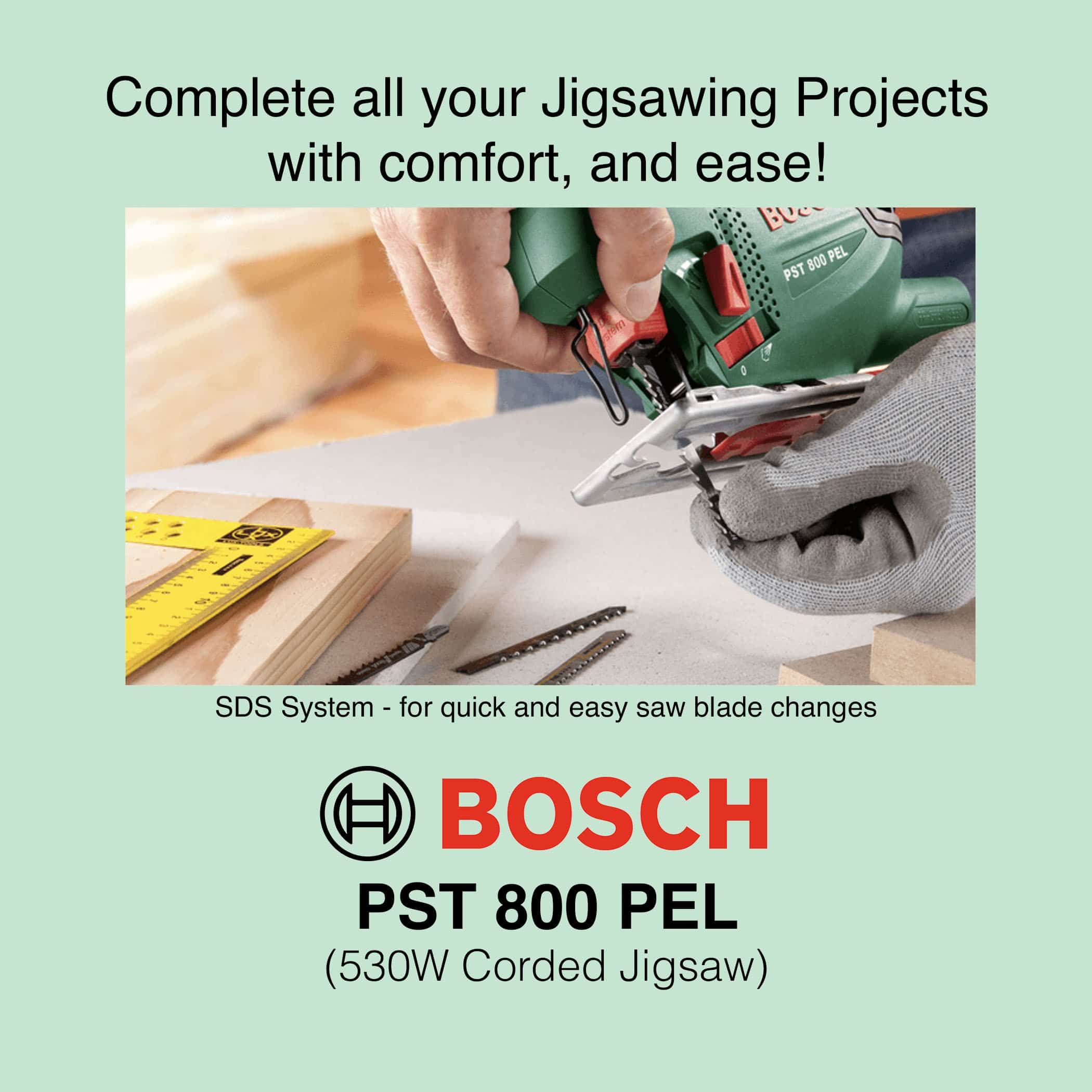 Bosch PST 800 PEL - Corded Jigsaw - Image 7