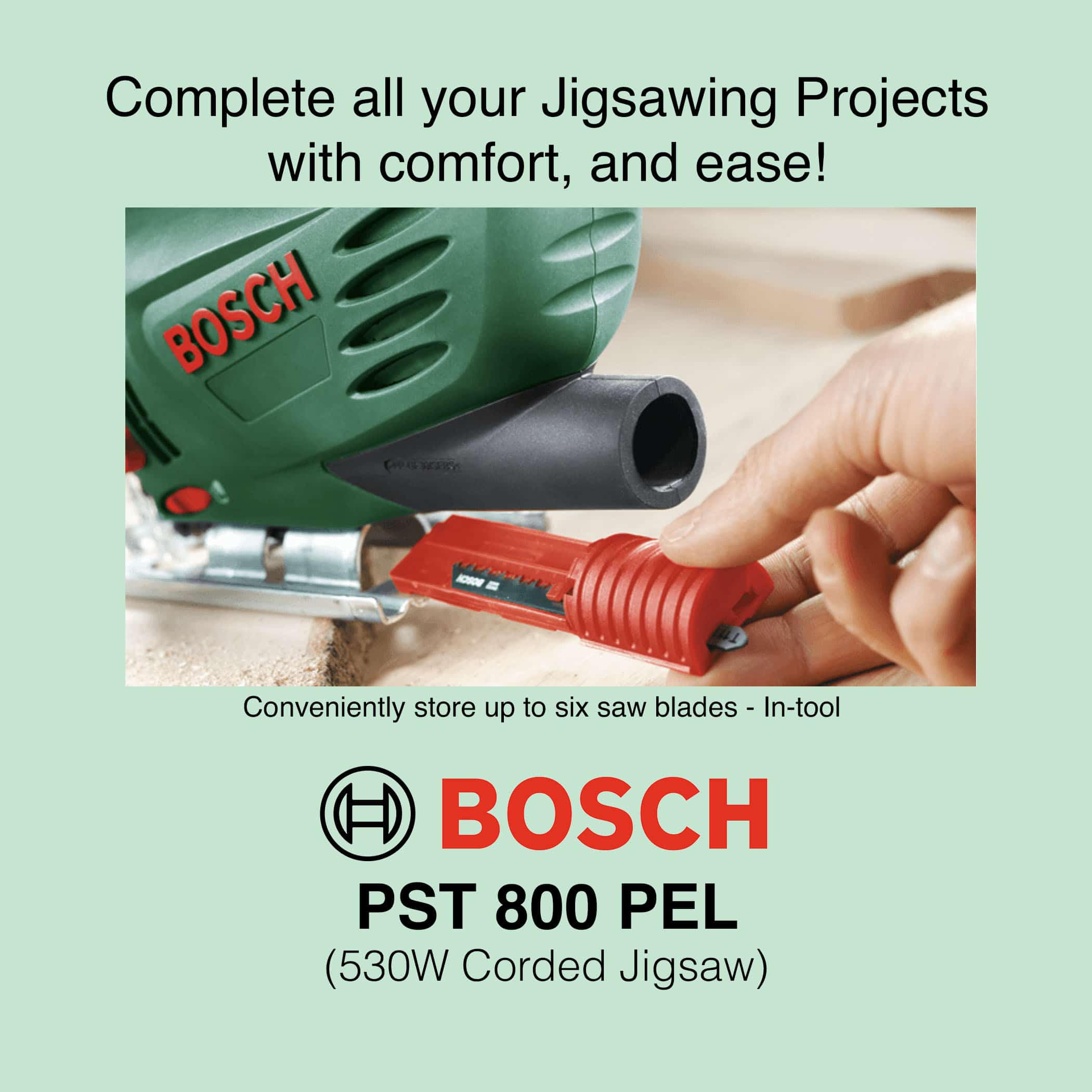 Bosch PST 800 PEL - Corded Jigsaw - Image 6