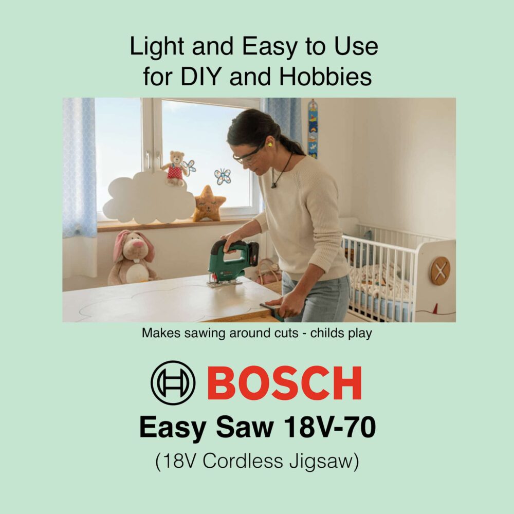 Bosch EasySaw 18V-70 - Cordless Jigsaw