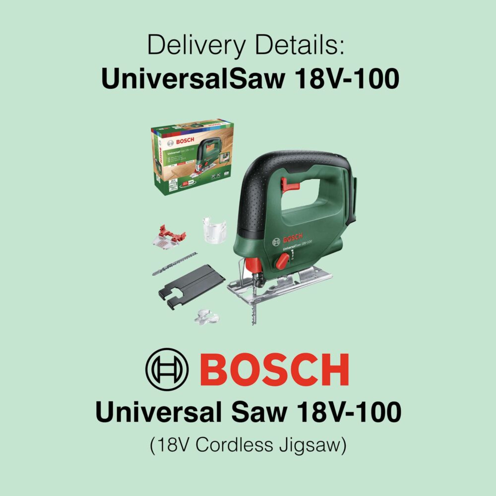 Bosch UniversalSaw 18V-100 - Cordless Jigsaw