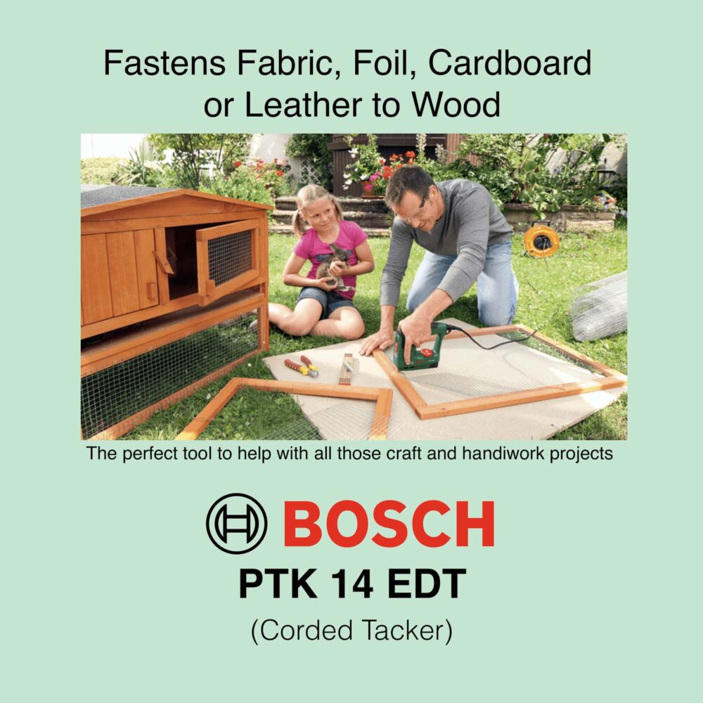 Bosch PTK 14 EDT - Corded Tacker