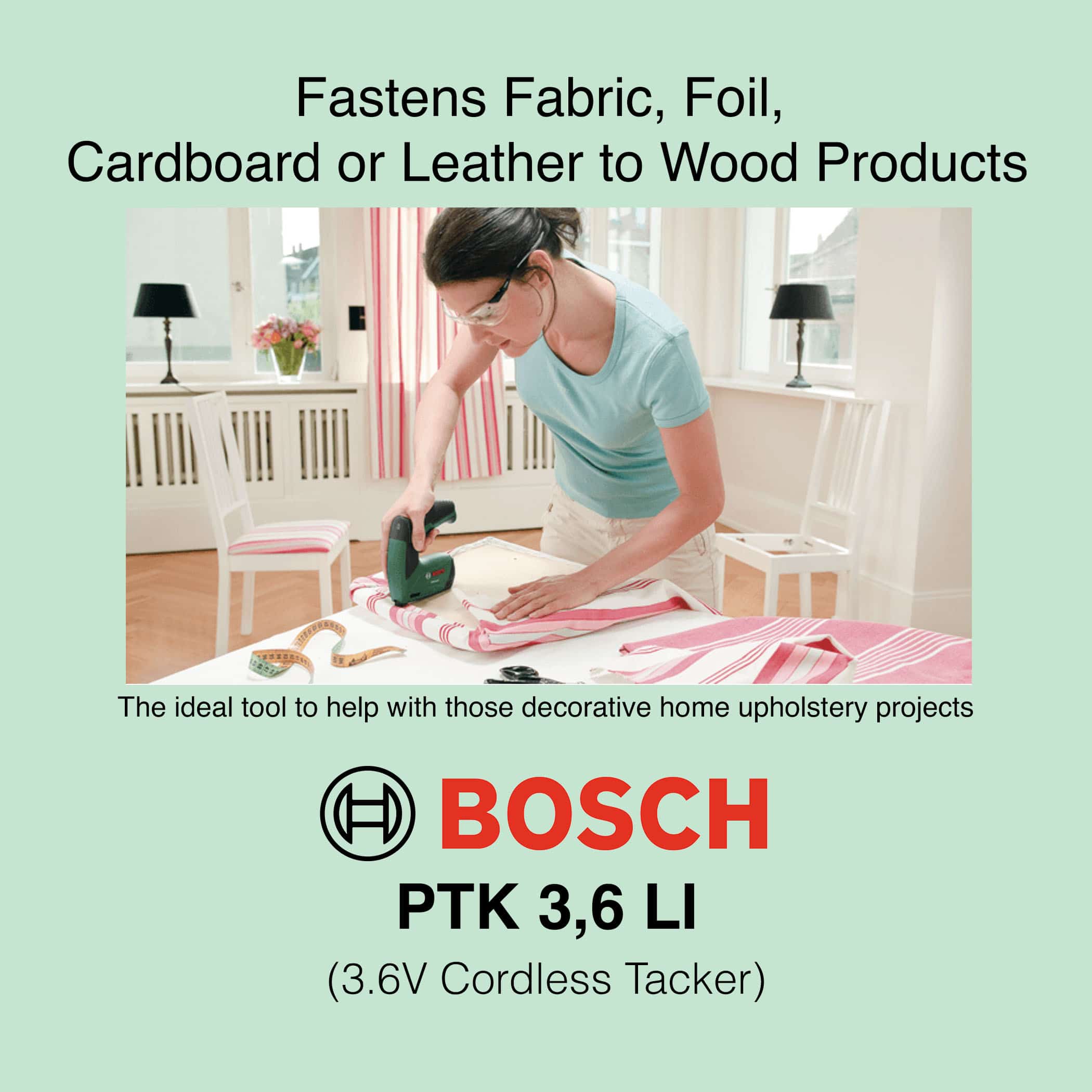 Bosch PTK 3.6 LI - Cordless Tacker - Image 3