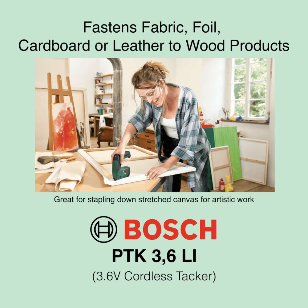 Bosch PTK 3.6 LI - Cordless Tacker