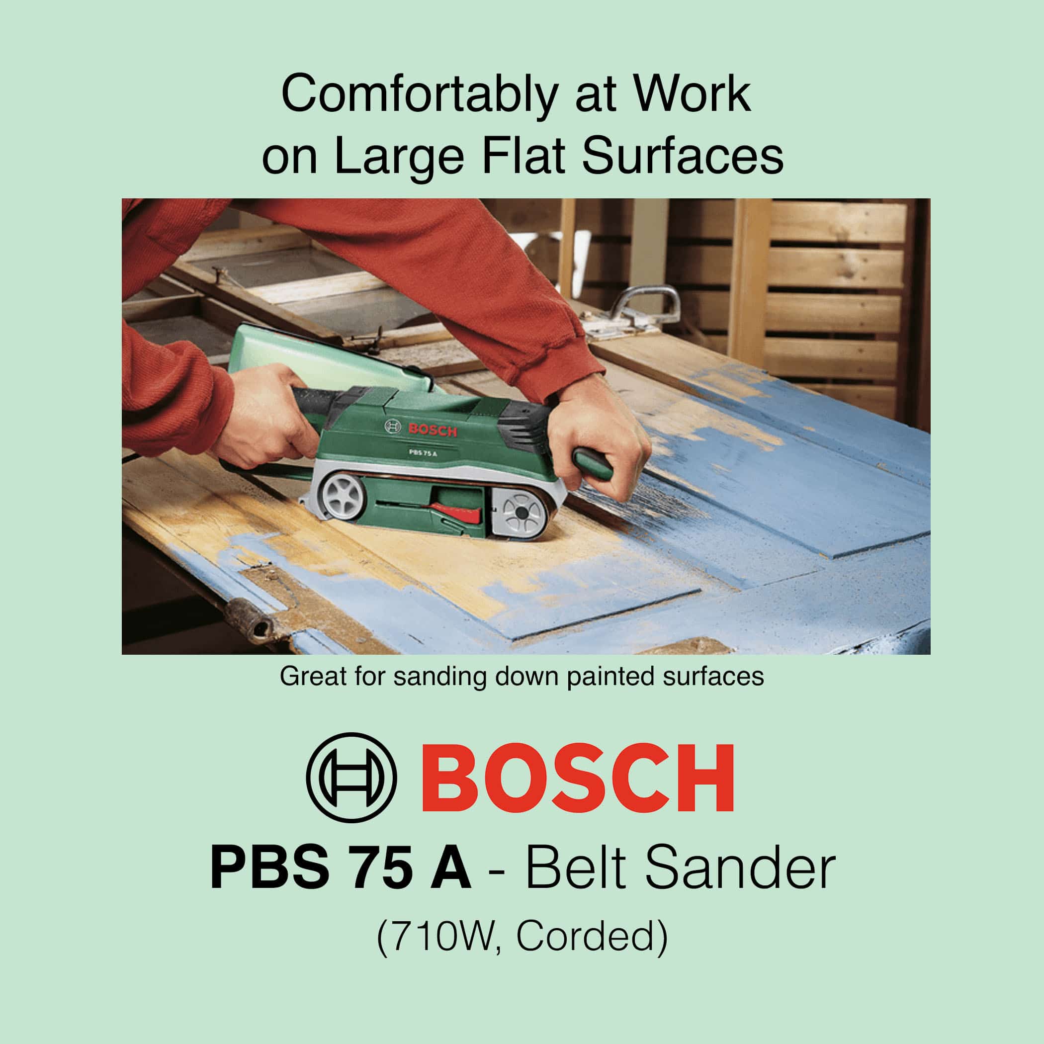 Bosch PBS 75 A - Belt Sander - Image 3