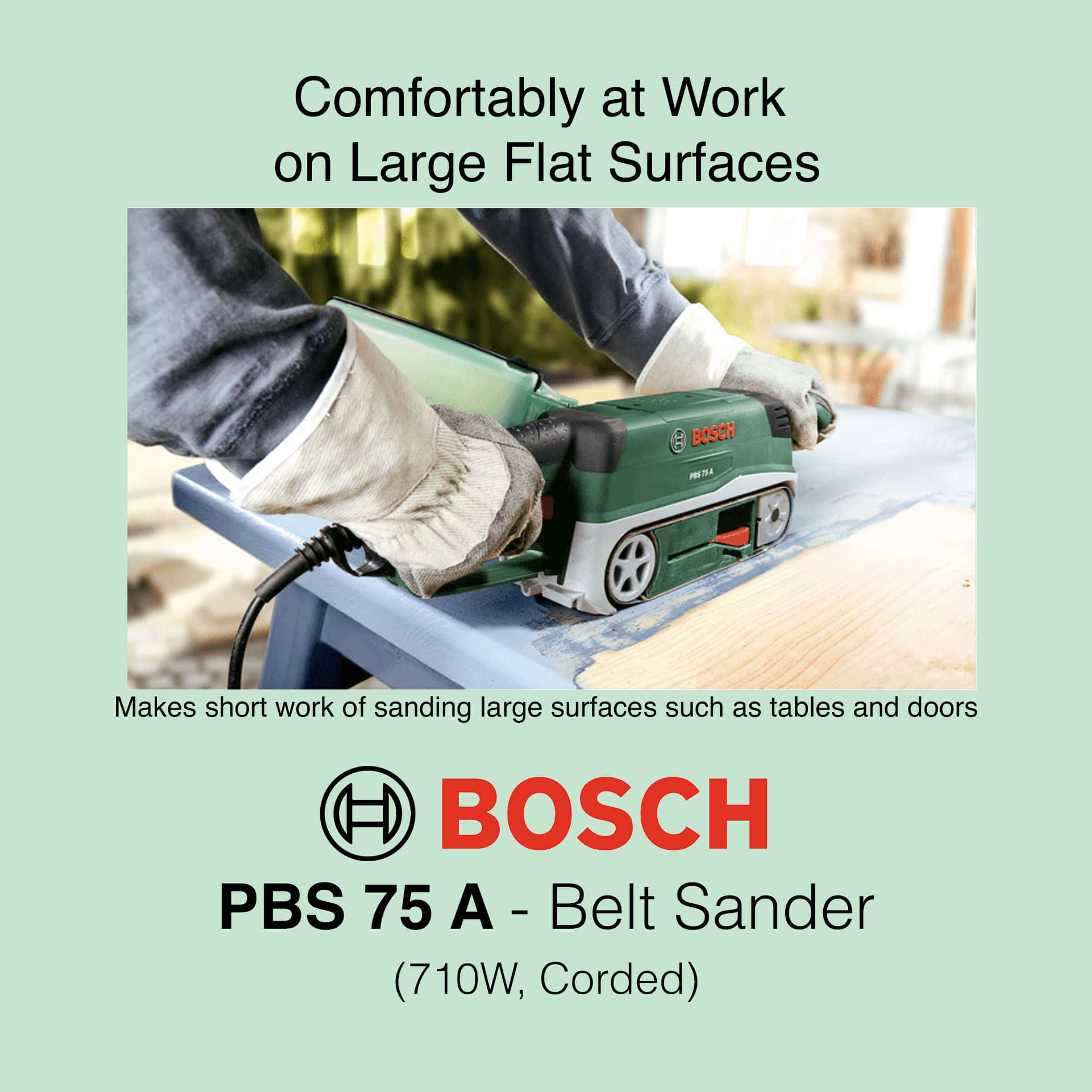 Bosch PBS 75 A - Belt Sander - Image 7