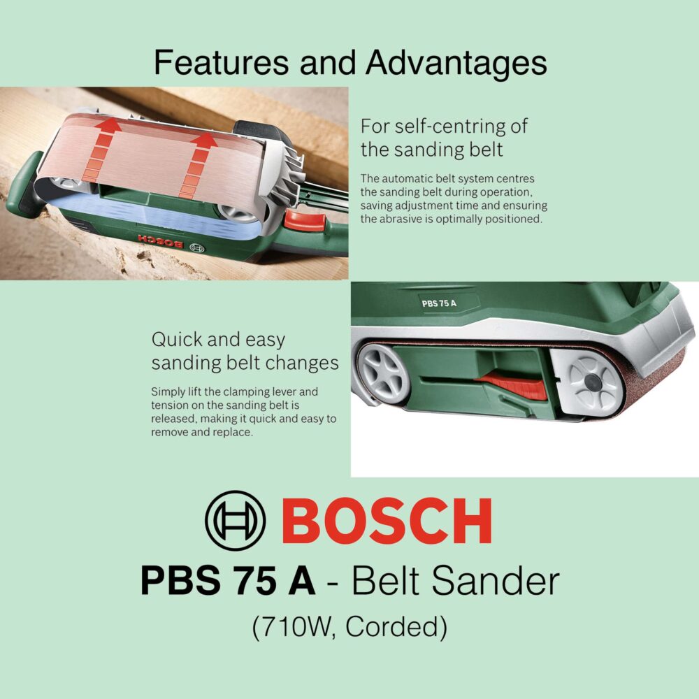 Bosch PBS 75 A - Belt Sander