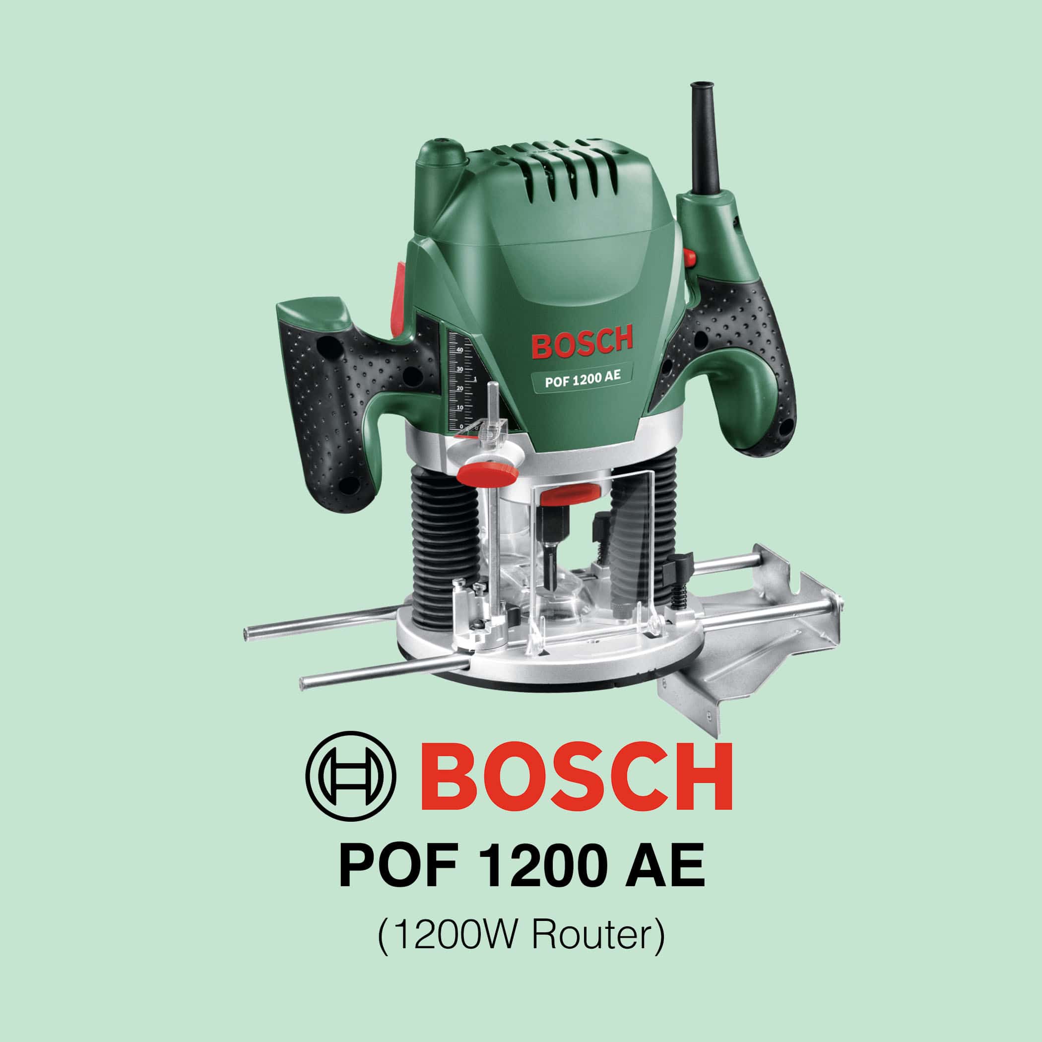 Bosch POF 1200 AE - 1200W Corded Router - Image 2