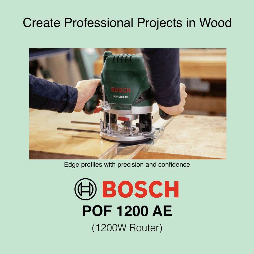 Bosch POF 1200 AE - 1200W Corded Router