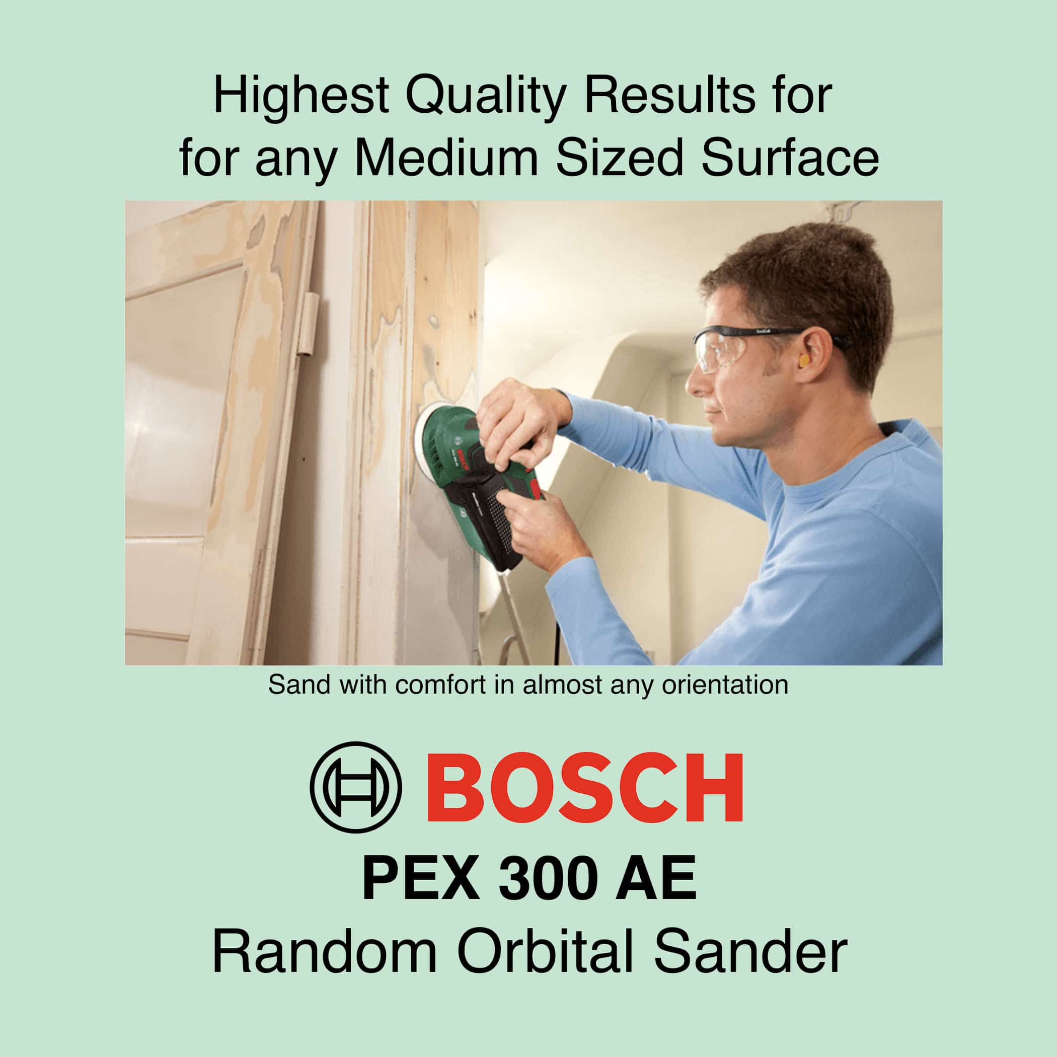 Bosch PEX 300 AE - Corded Random Orbital Sander - Image 3