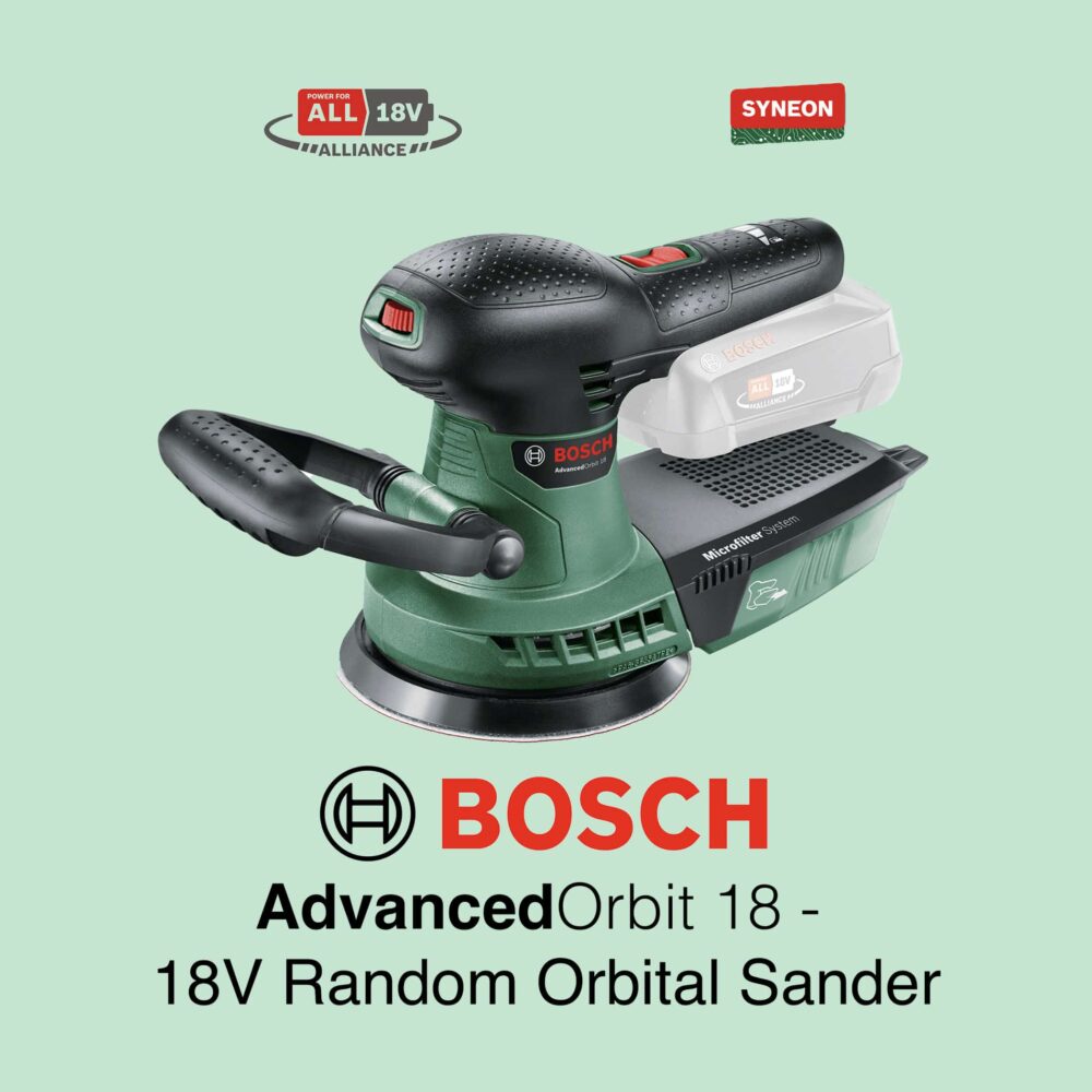 Bosch AdvancedOrbit 18 - Cordless Orbital Sander