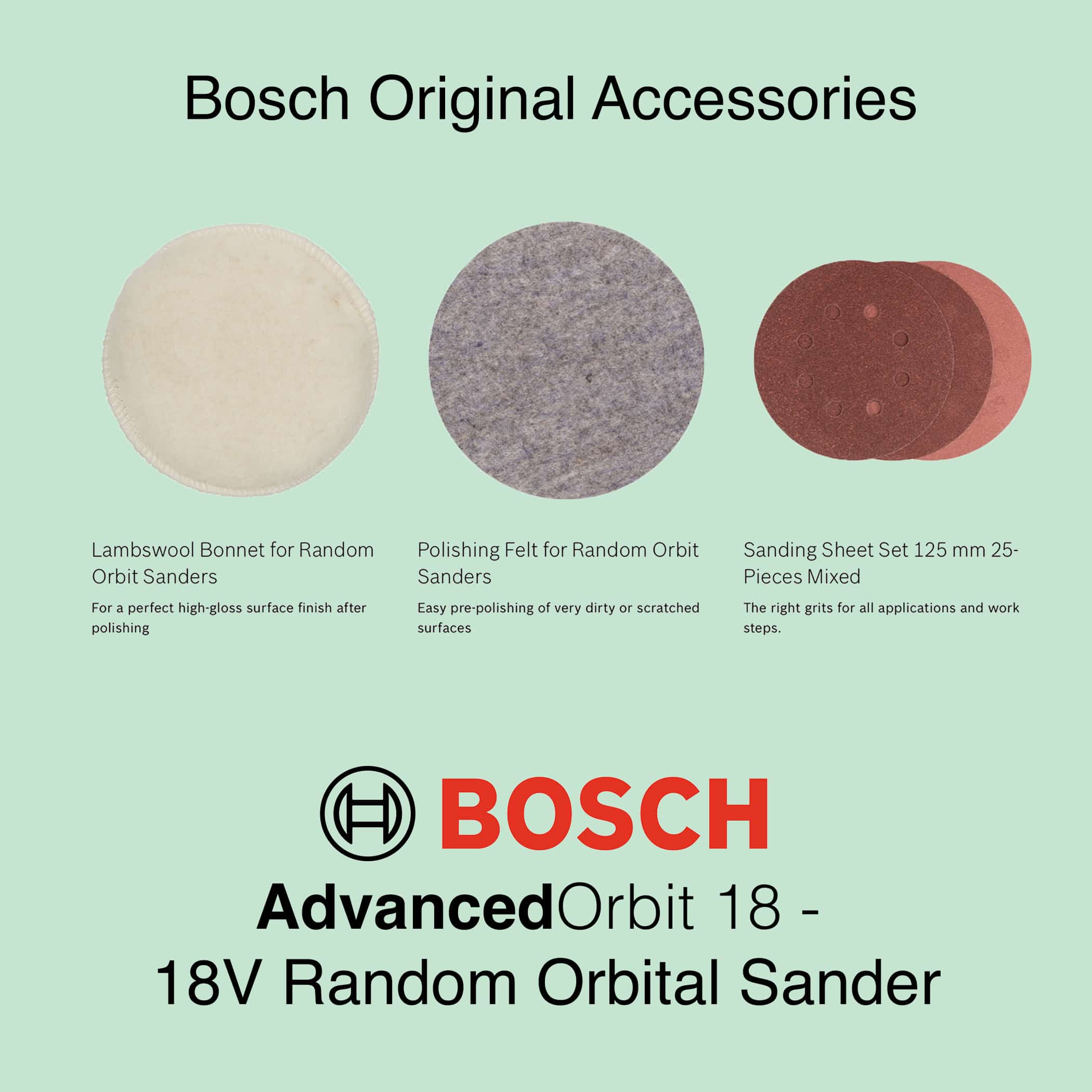 Bosch AdvancedOrbit 18 - Cordless Orbital Sander - Image 17