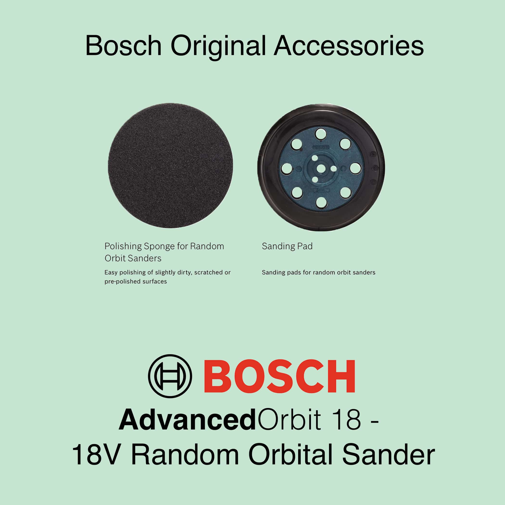 Bosch AdvancedOrbit 18 - Cordless Orbital Sander - Image 18
