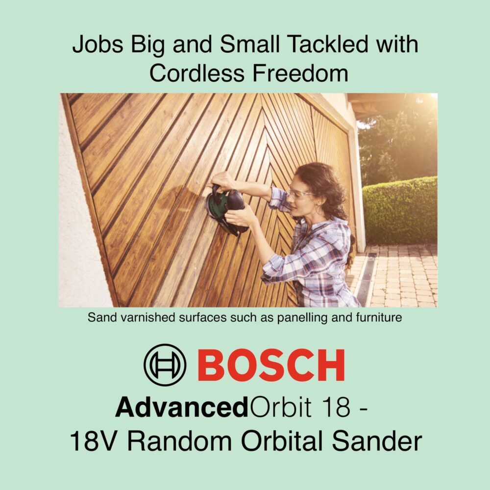 Bosch AdvancedOrbit 18 - Cordless Orbital Sander