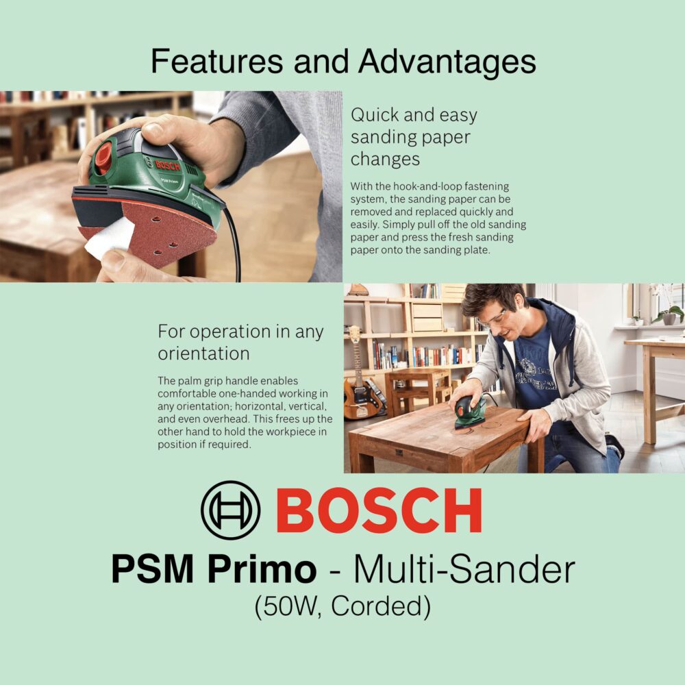 Bosch PSM Primo - Corded Multi Sander