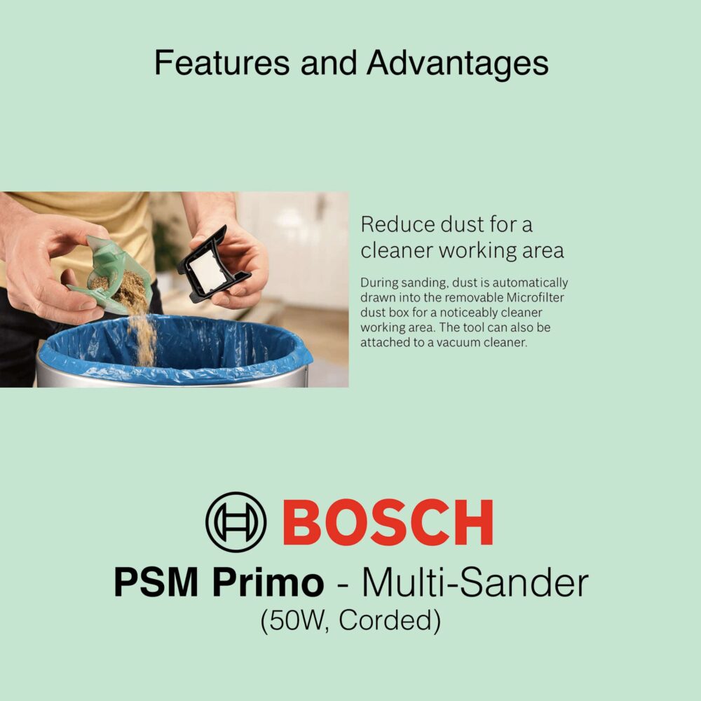 Bosch PSM Primo - Corded Multi Sander