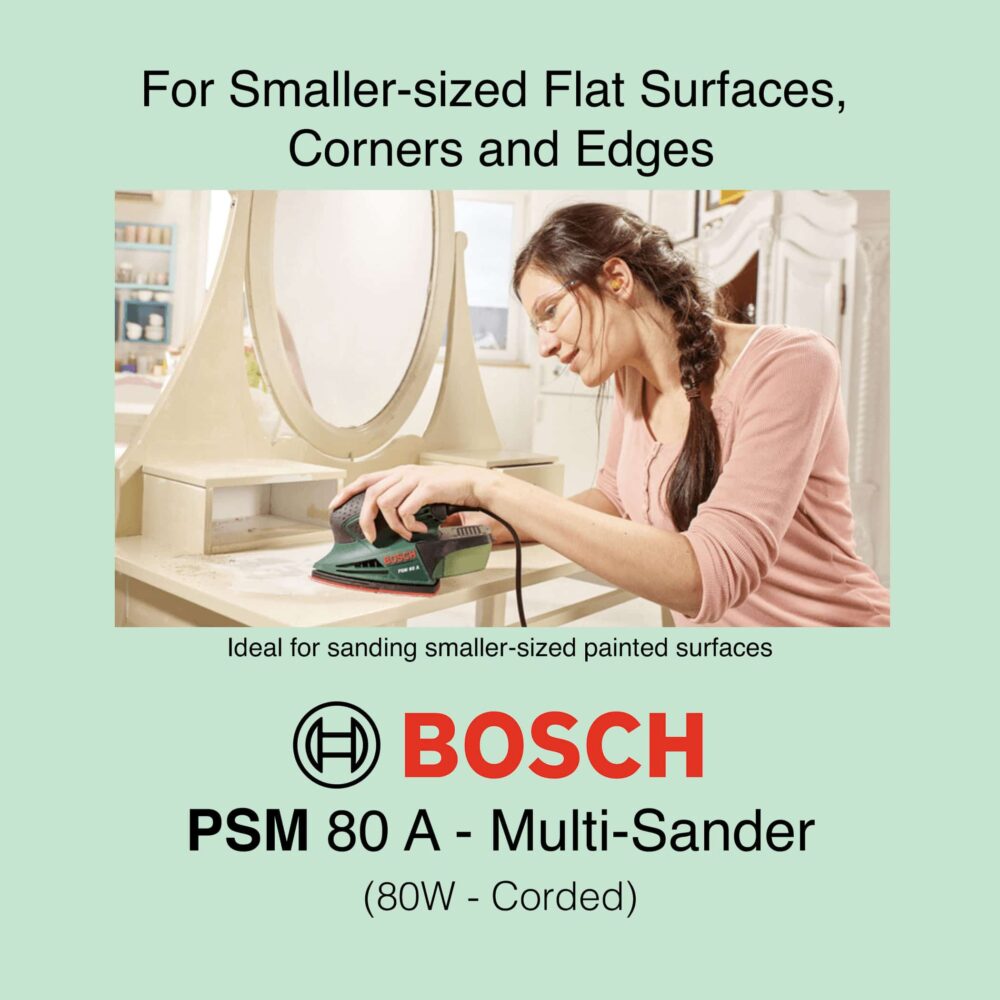 Bosch PSM 80 A - Corded Multi Sander
