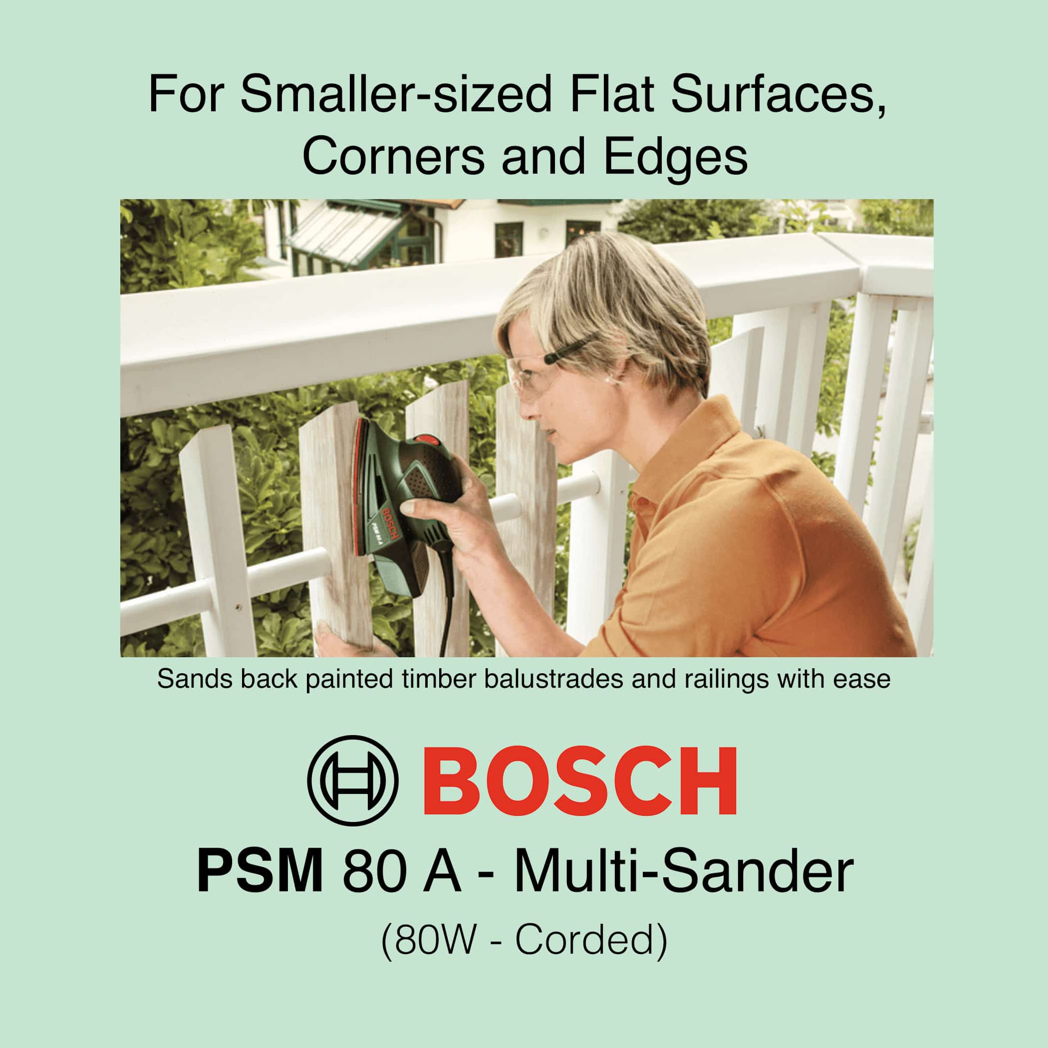 Bosch PSM 80 A - Corded Multi Sander - Image 5