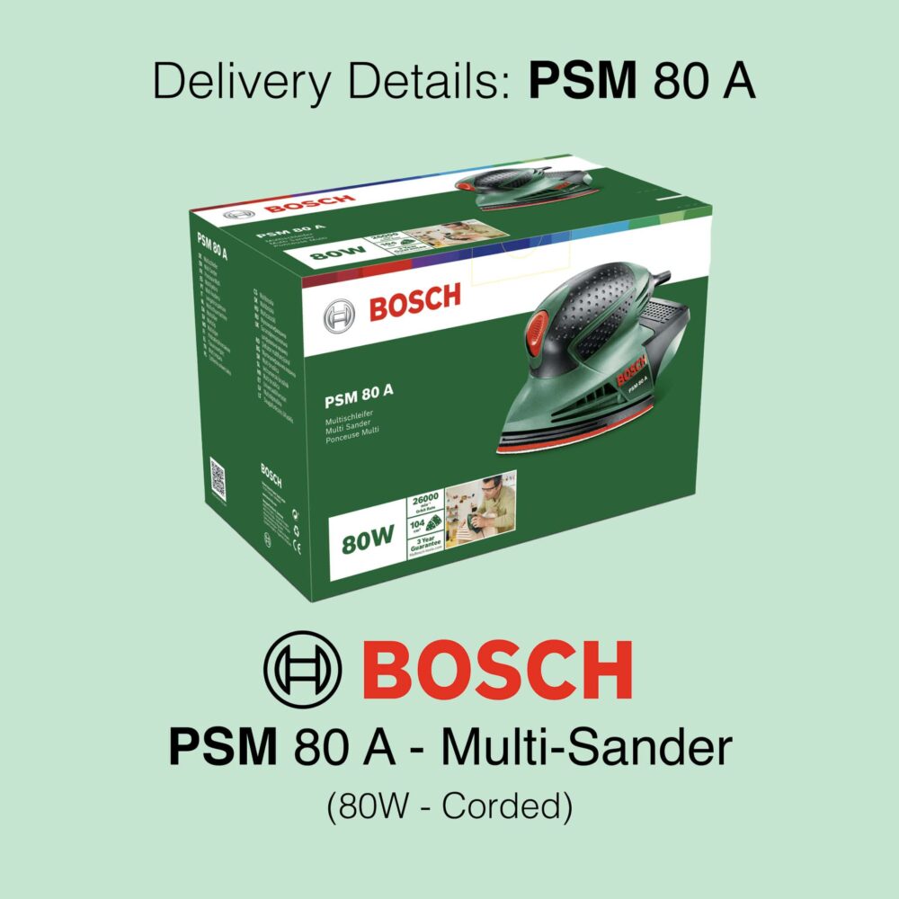 Bosch PSM 80 A - Corded Multi Sander