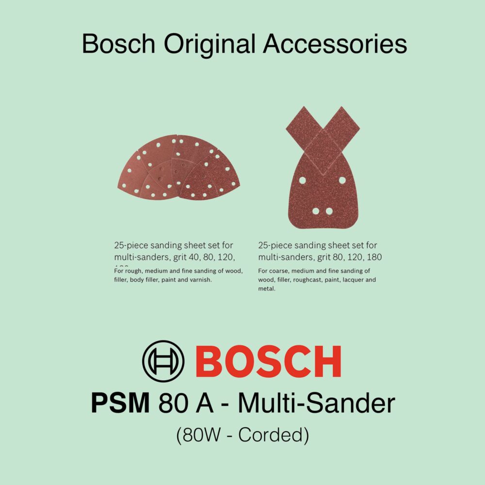 Bosch PSM 80 A - Corded Multi Sander
