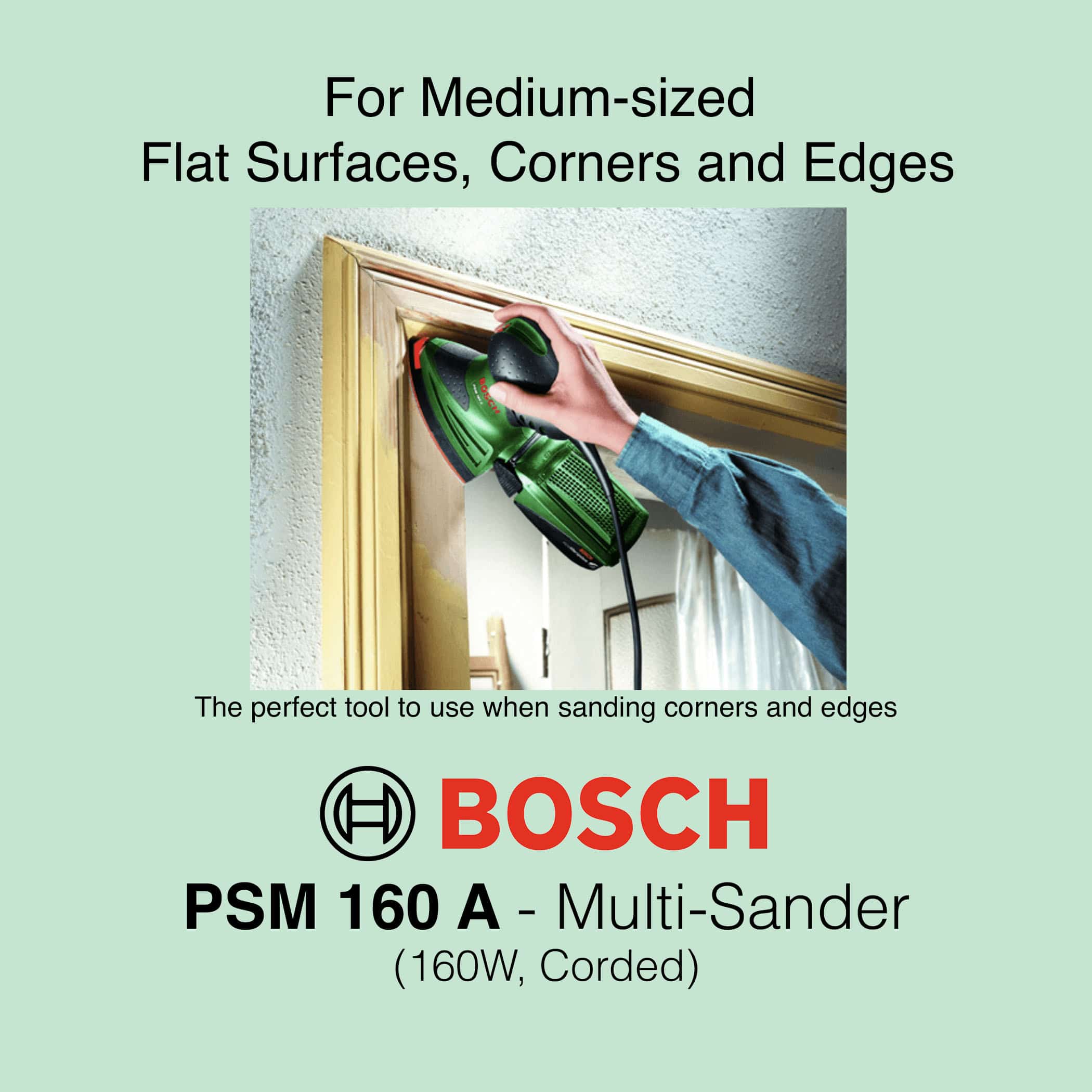 Bosch PSM 160 A - Corded Multi Sander - Image 3