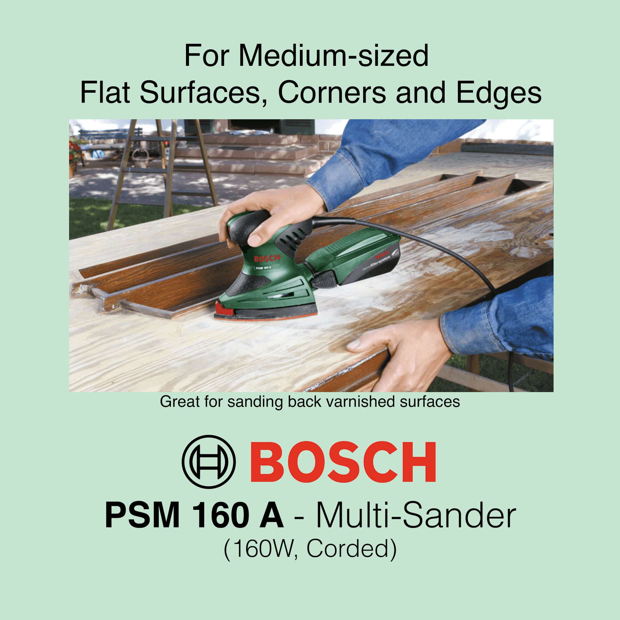Bosch PSM 160 A - Corded Multi Sander - Image 6