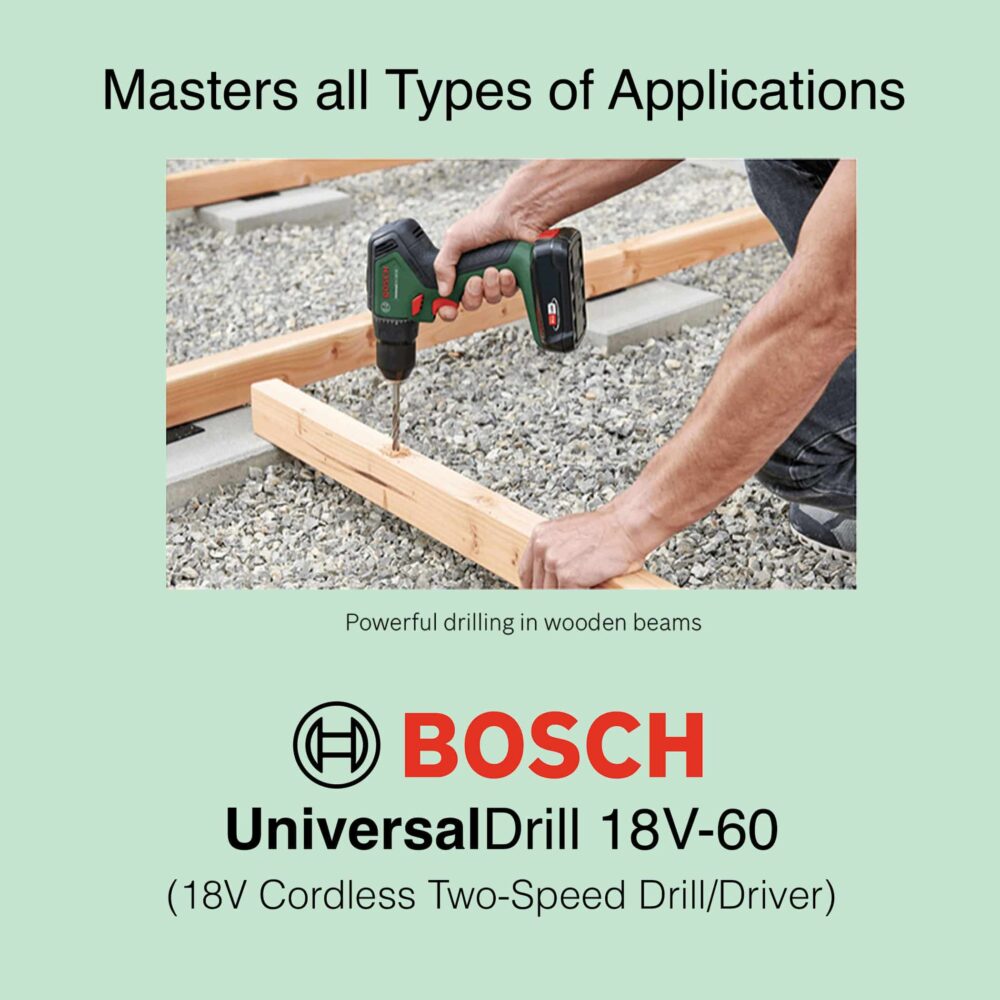 Bosch UniversalDrill 18V-60 Cordless Drill