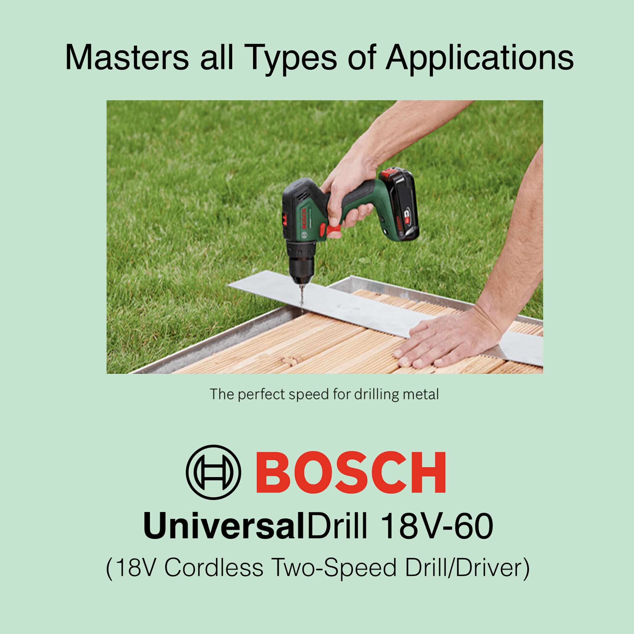 Bosch UniversalDrill 18V-60 Cordless Drill - Image 13