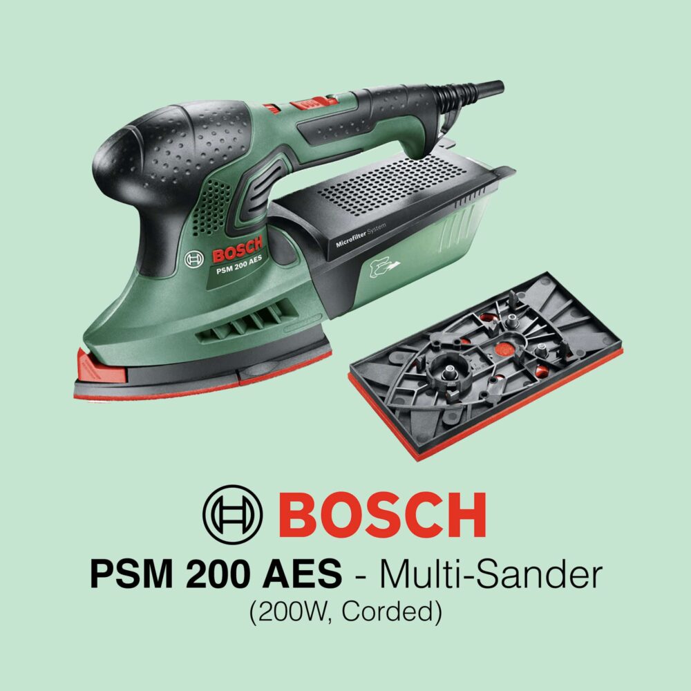 Bosch PSM 200 AES - Corded Multi Sander