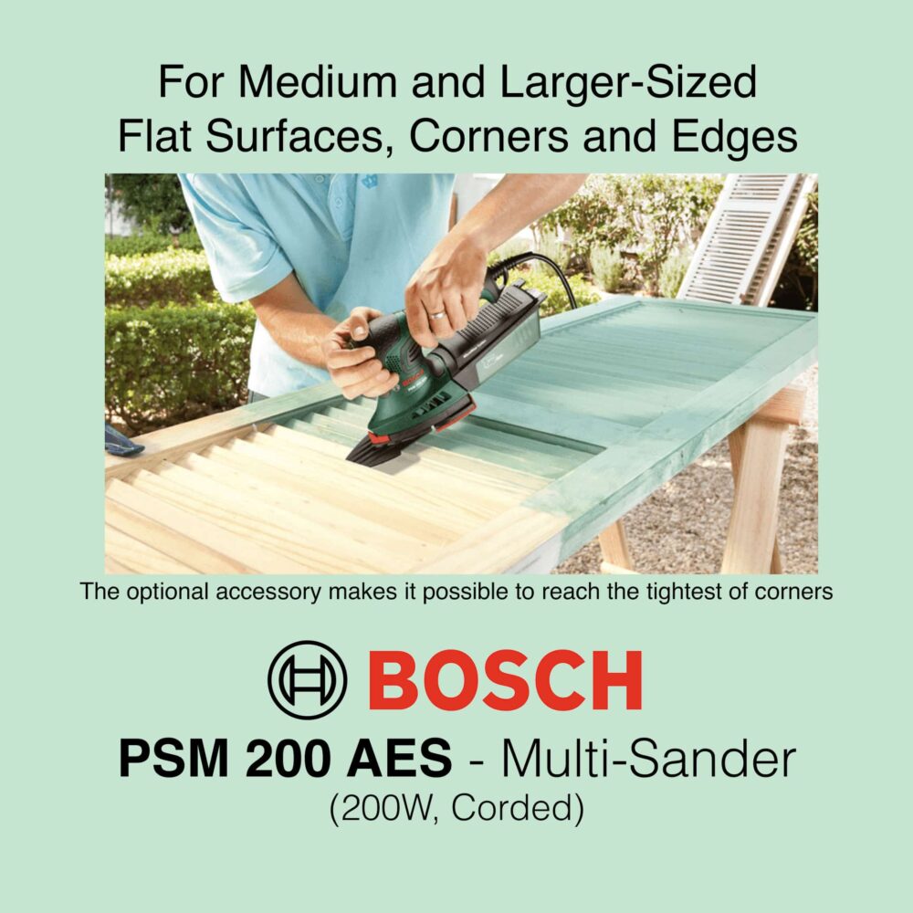 Bosch PSM 200 AES - Corded Multi Sander